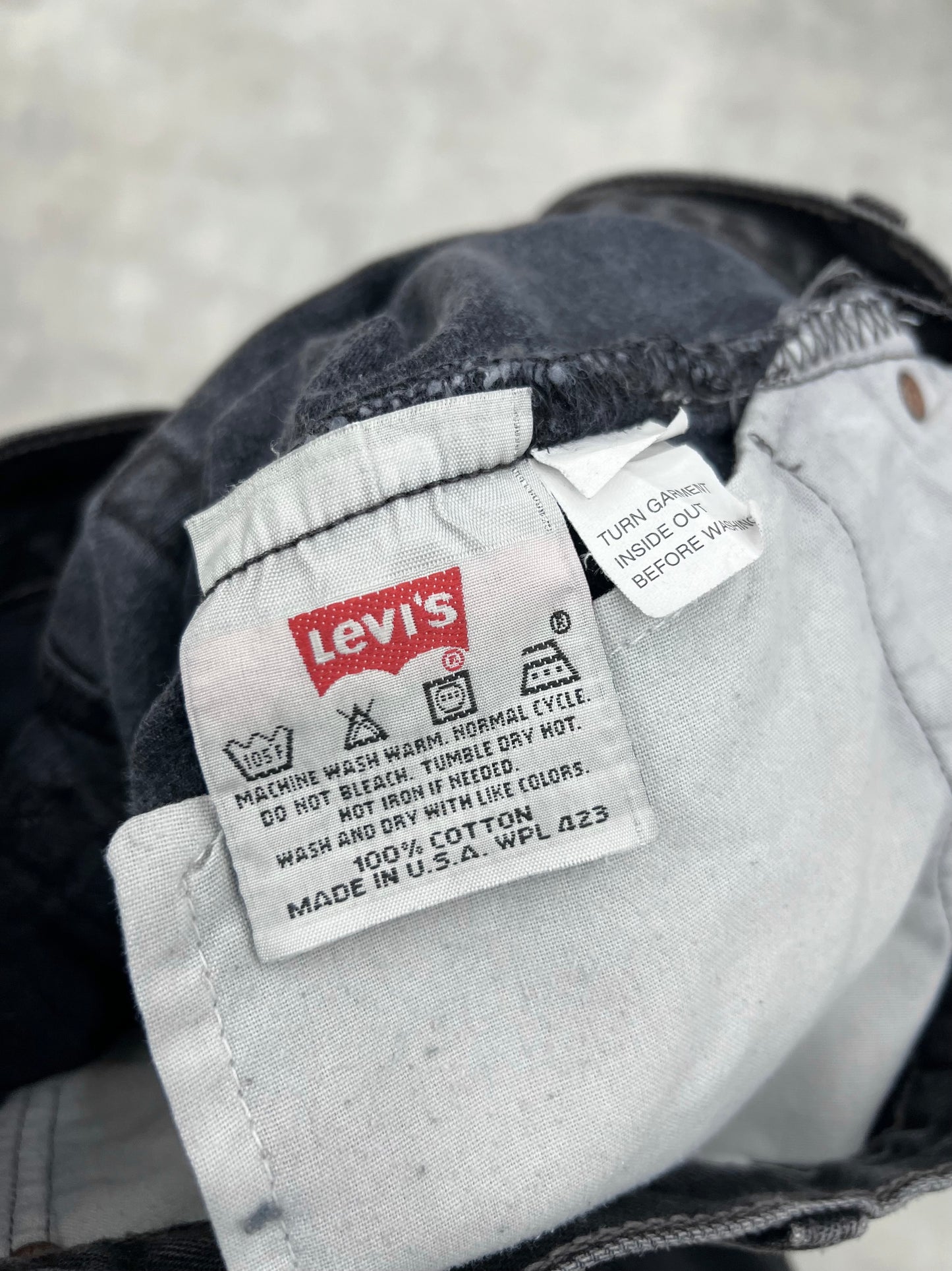 90's Levi's 501 denim pants "Made in USA"