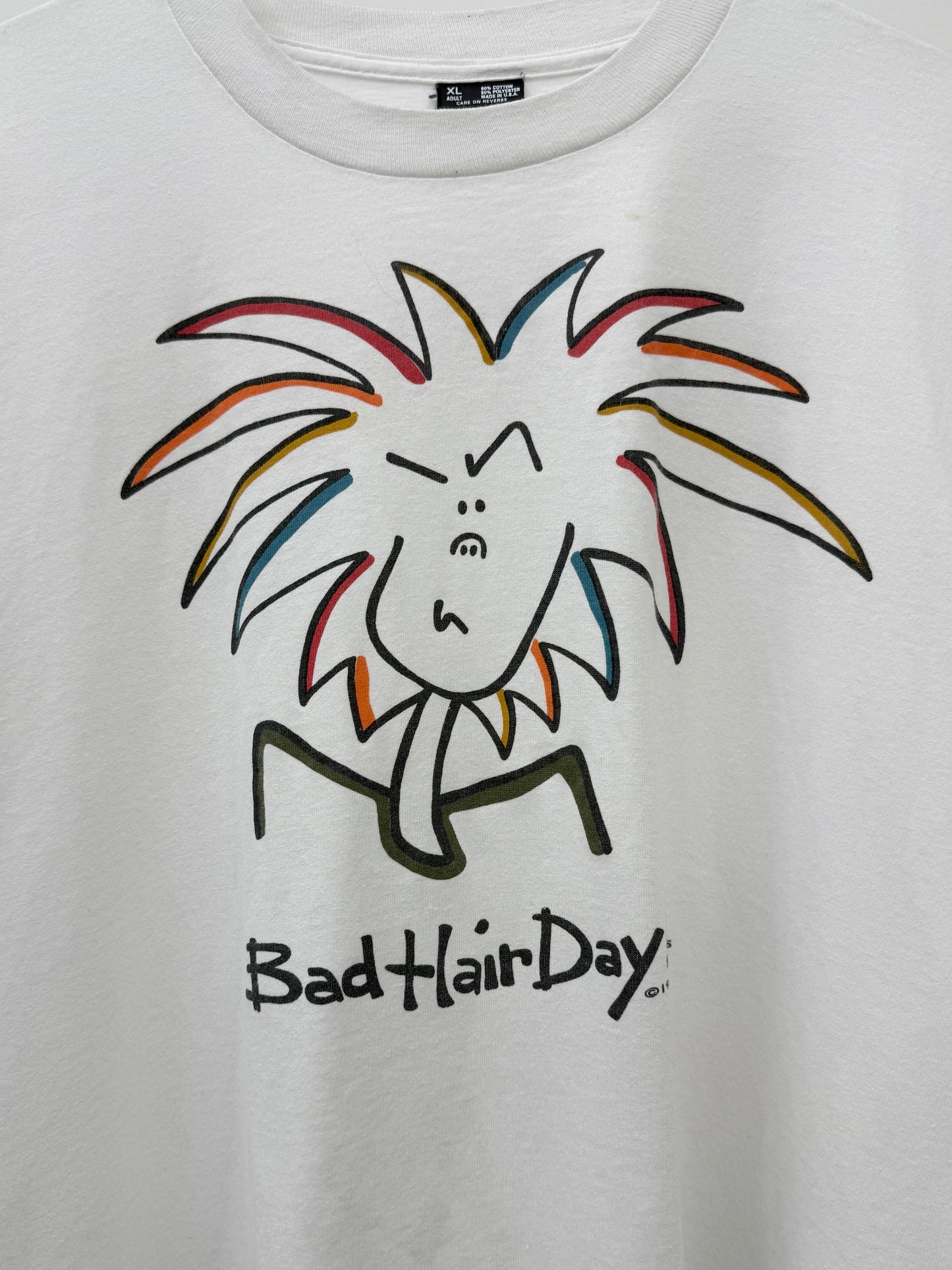 90's Bad Hair Day t-shirt "MADE IN USA"
