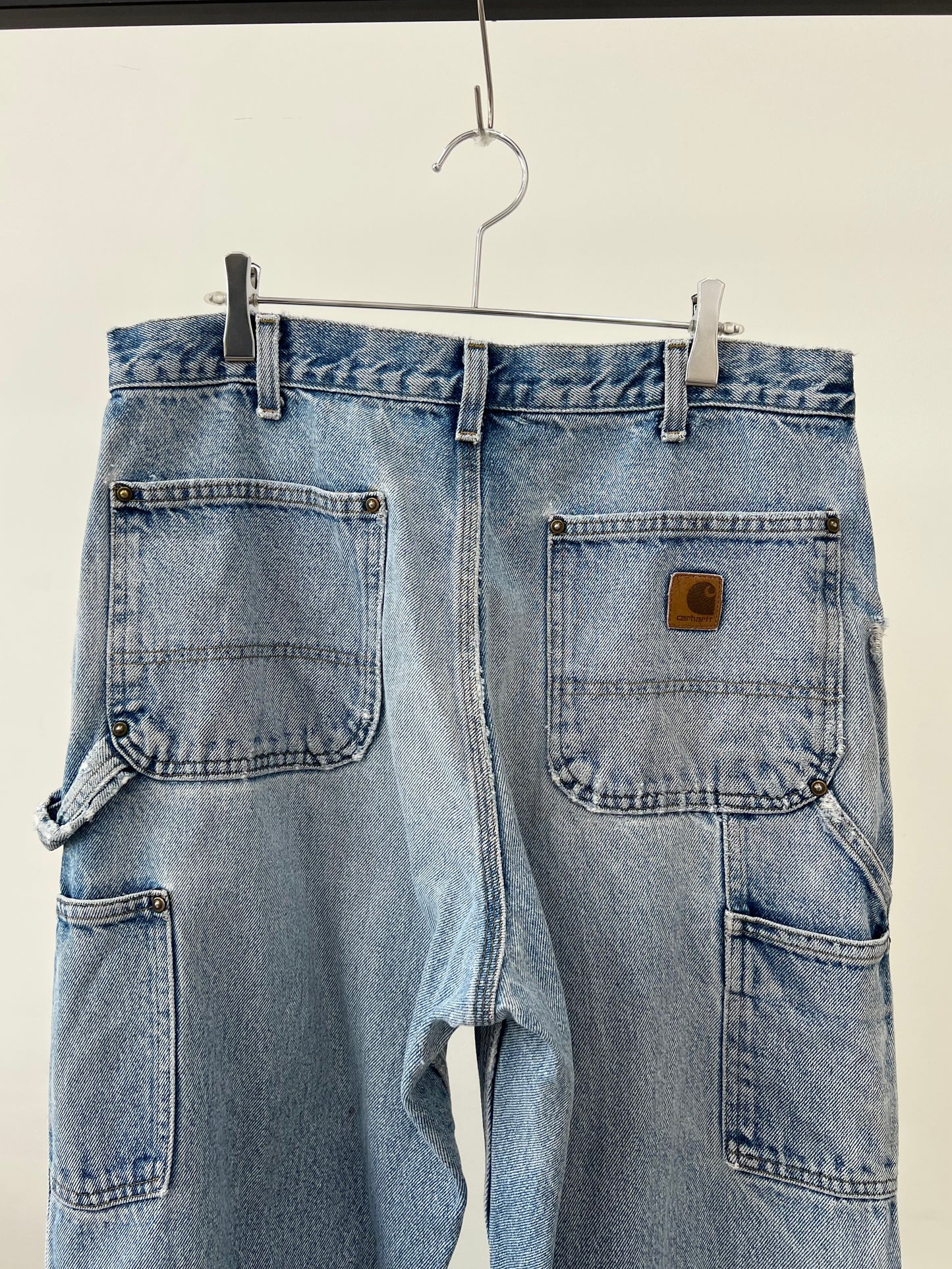 00's carhartt double knee denim painter pants