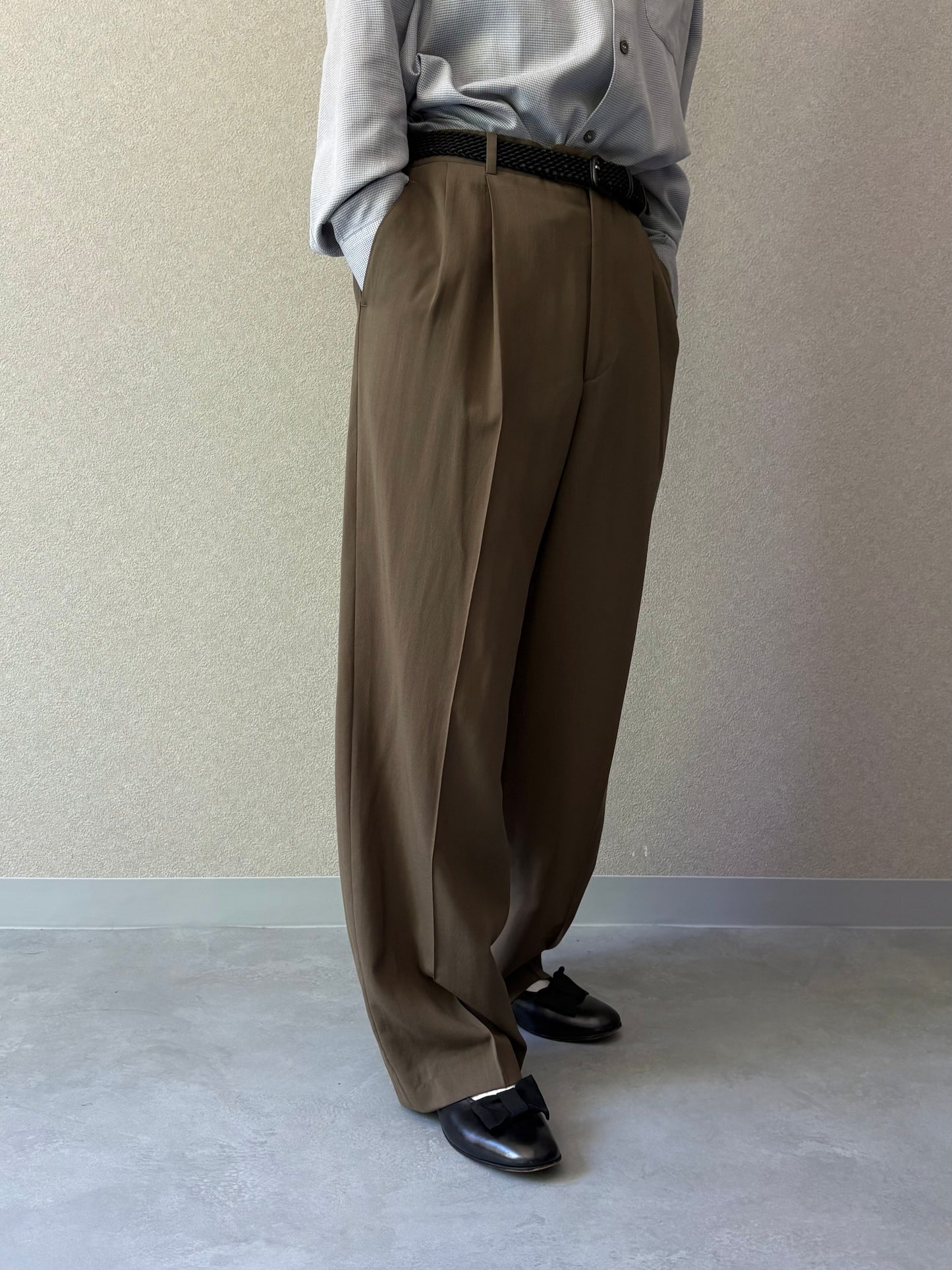 00's PRONT OUMO slacks "Made in ITALY"