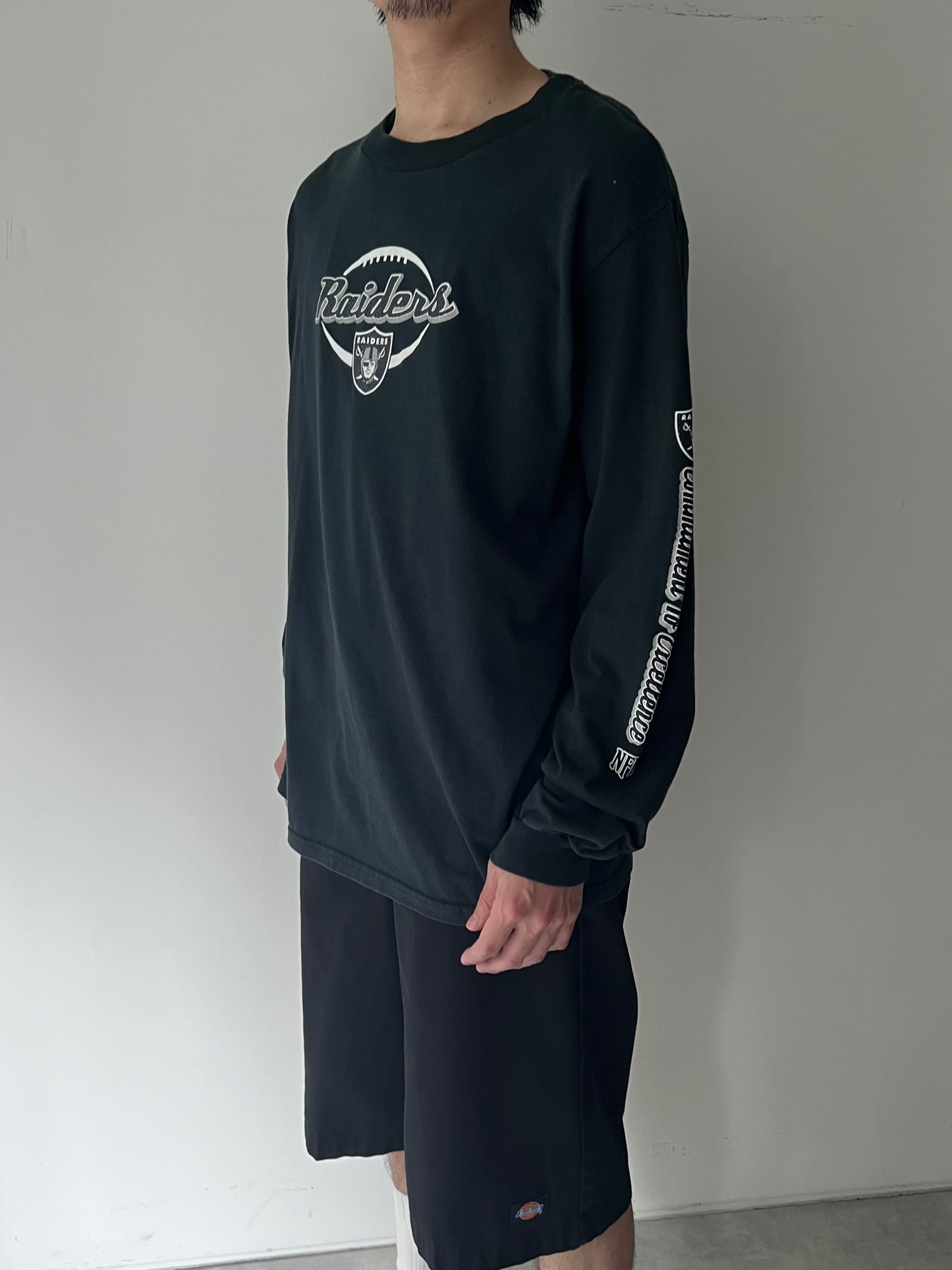 00's RAIDERS L/S t-shirt