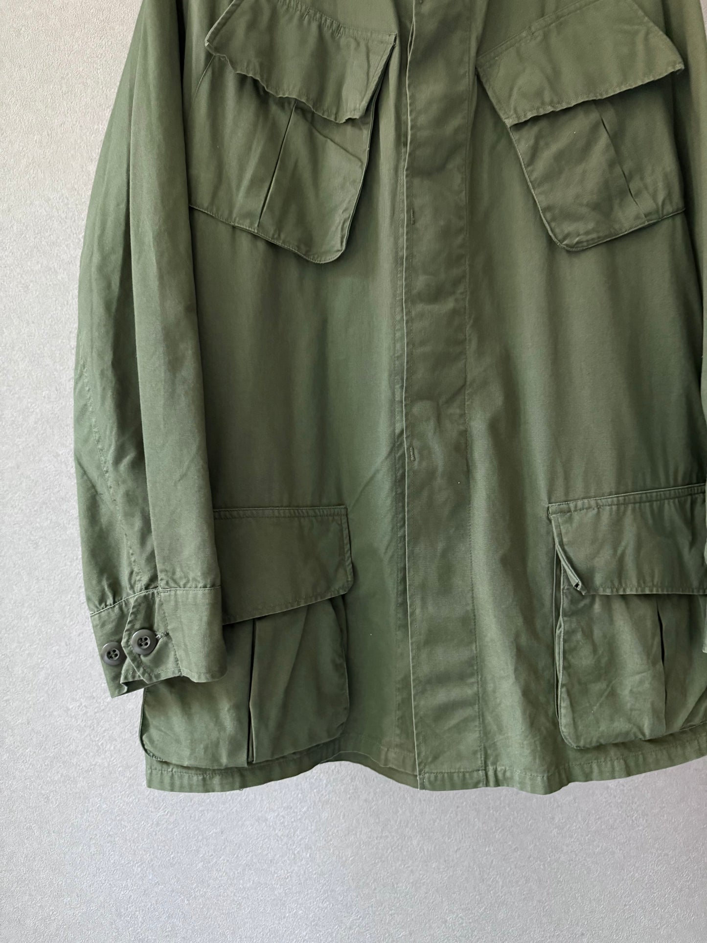 60's US.ARMY jungle fatigue jacket "3rd"