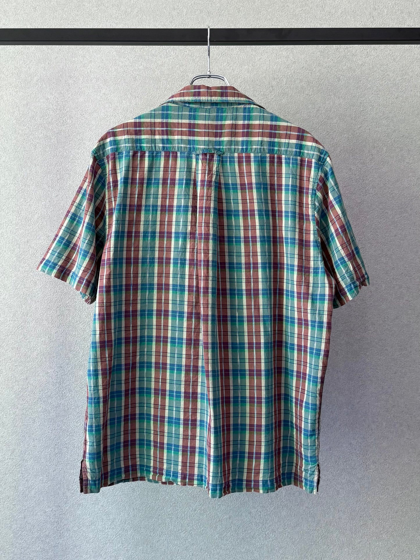 00's The J.Peterman Company open collar shirt
