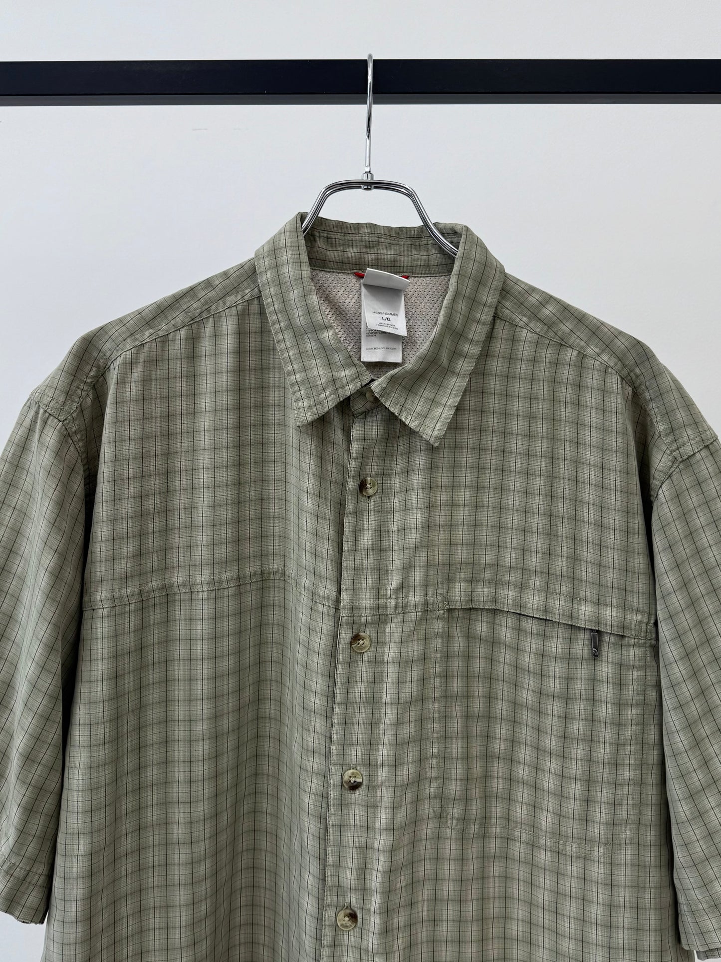 00's THE NORTH FACE rayon shirt