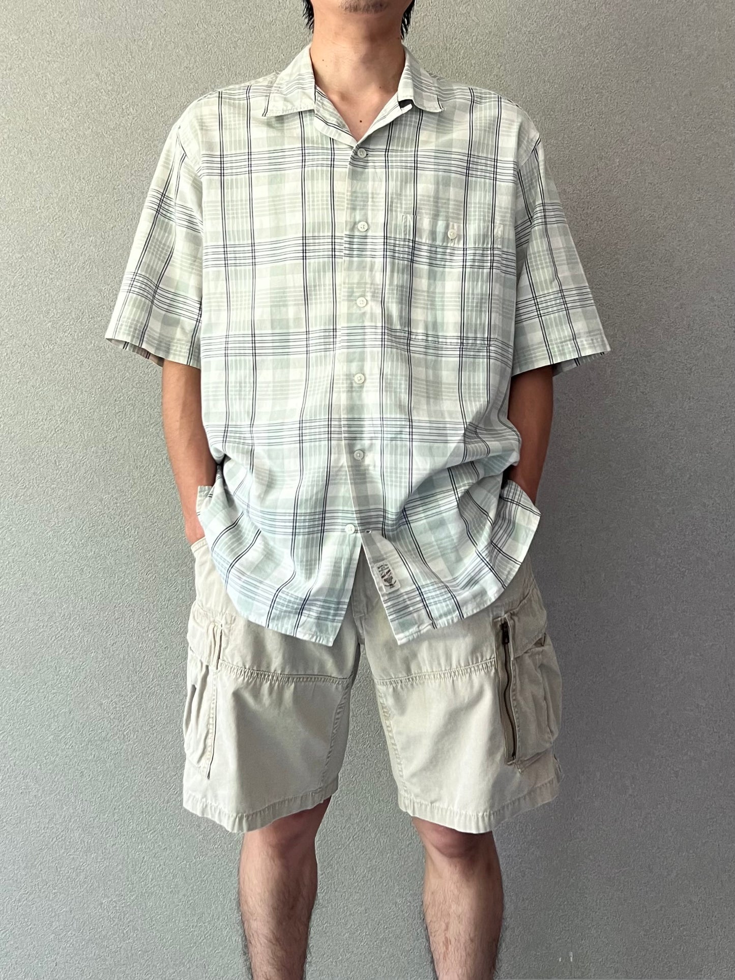 90's〜 POLO JEANS open caller shirt