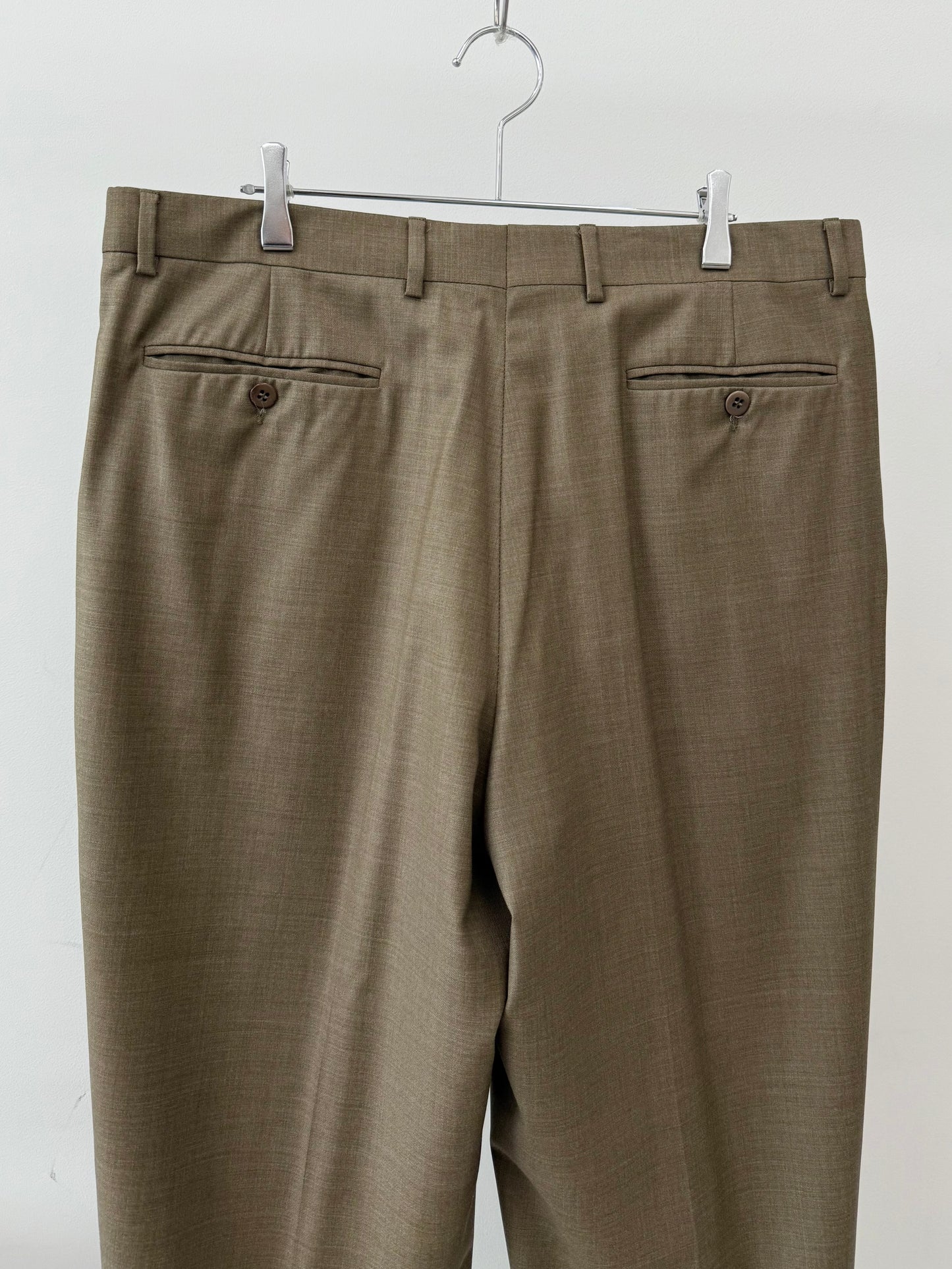 00's Zanella × Loro Piana wool slacks "Made in ITALY