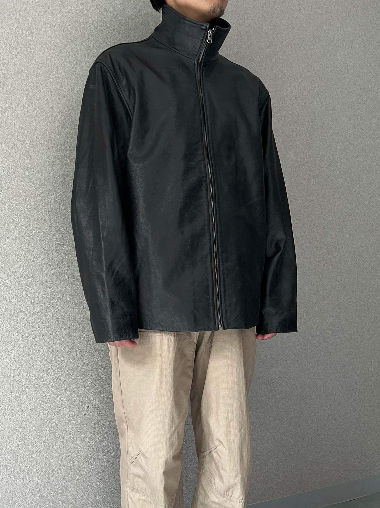 00's GAP leather jacket