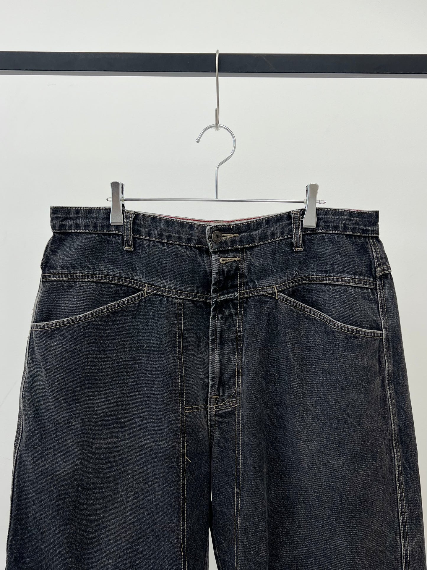 00's MARITHE FRANCOIS GIRBAUD denim shorts