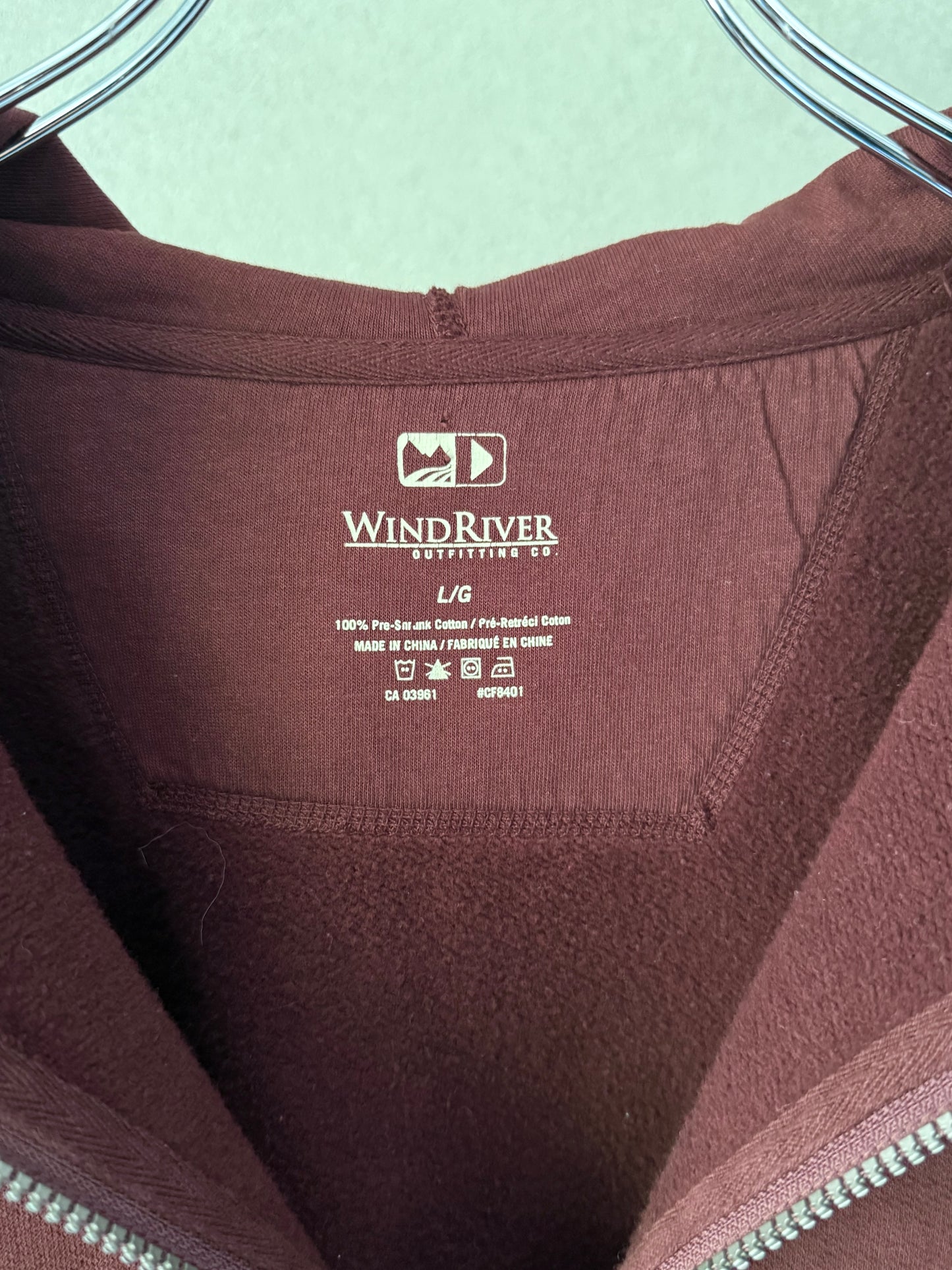00's WINDRIVER pullover sweat hoodie