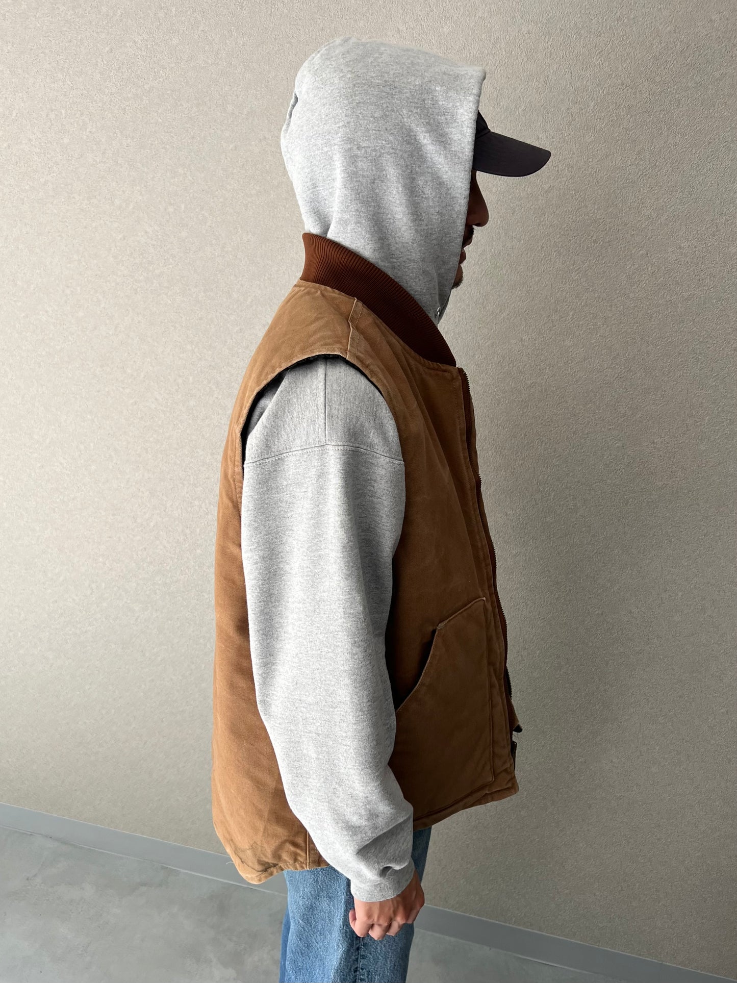 90's carhartt work vest "Made in USA"