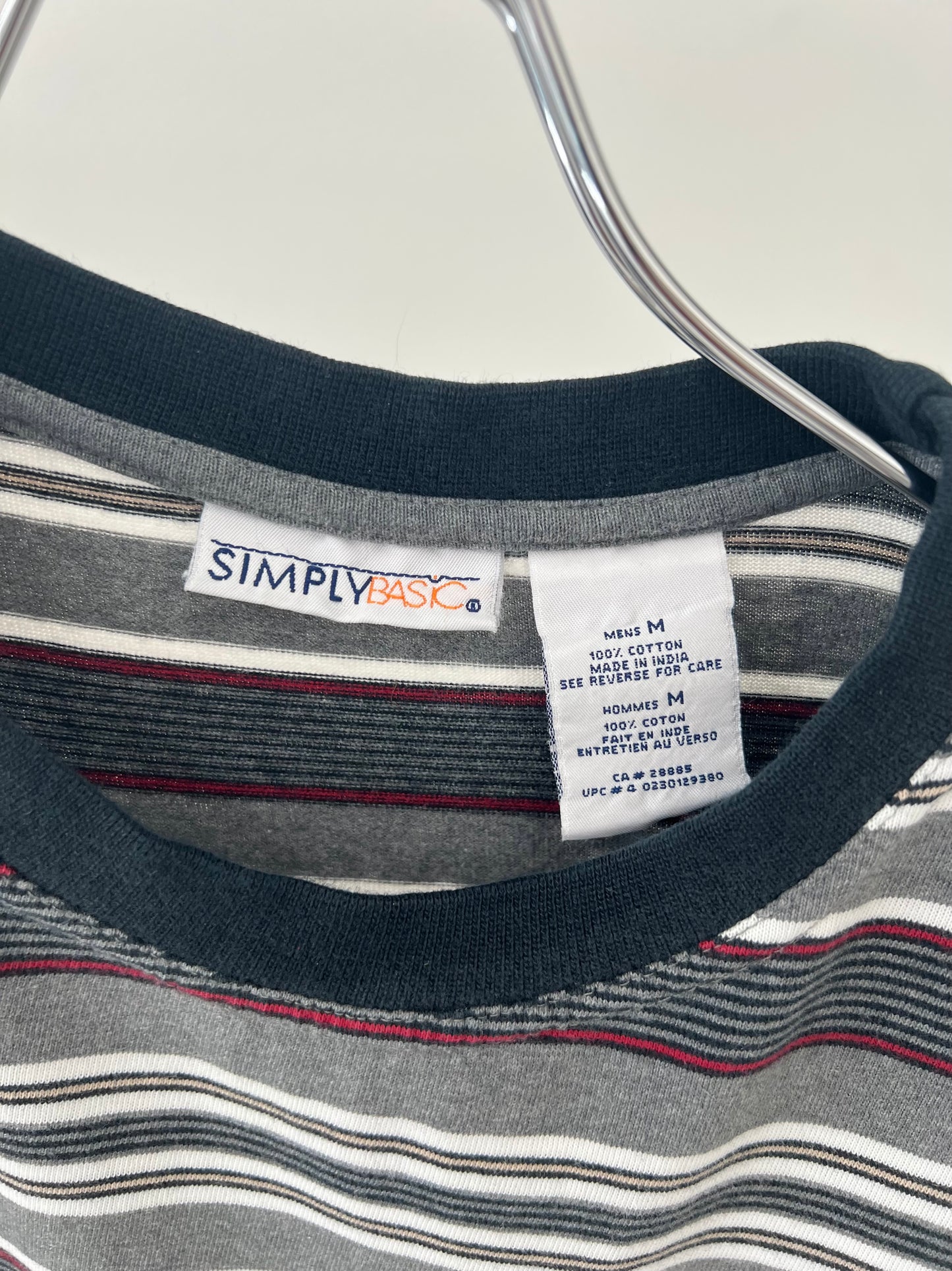 90's〜 SIMPLY BASIC border t-shirt