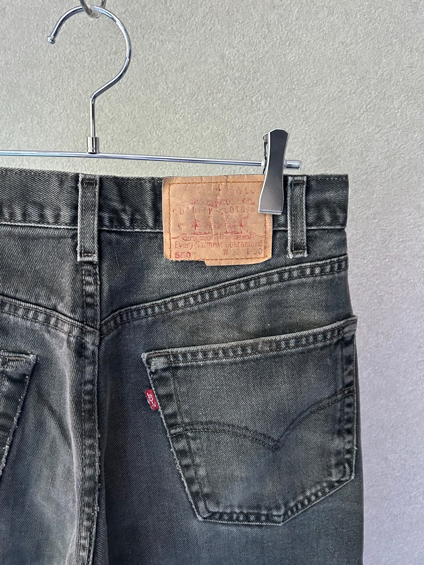 90's Levi's 550 denim pants "Made in USA"