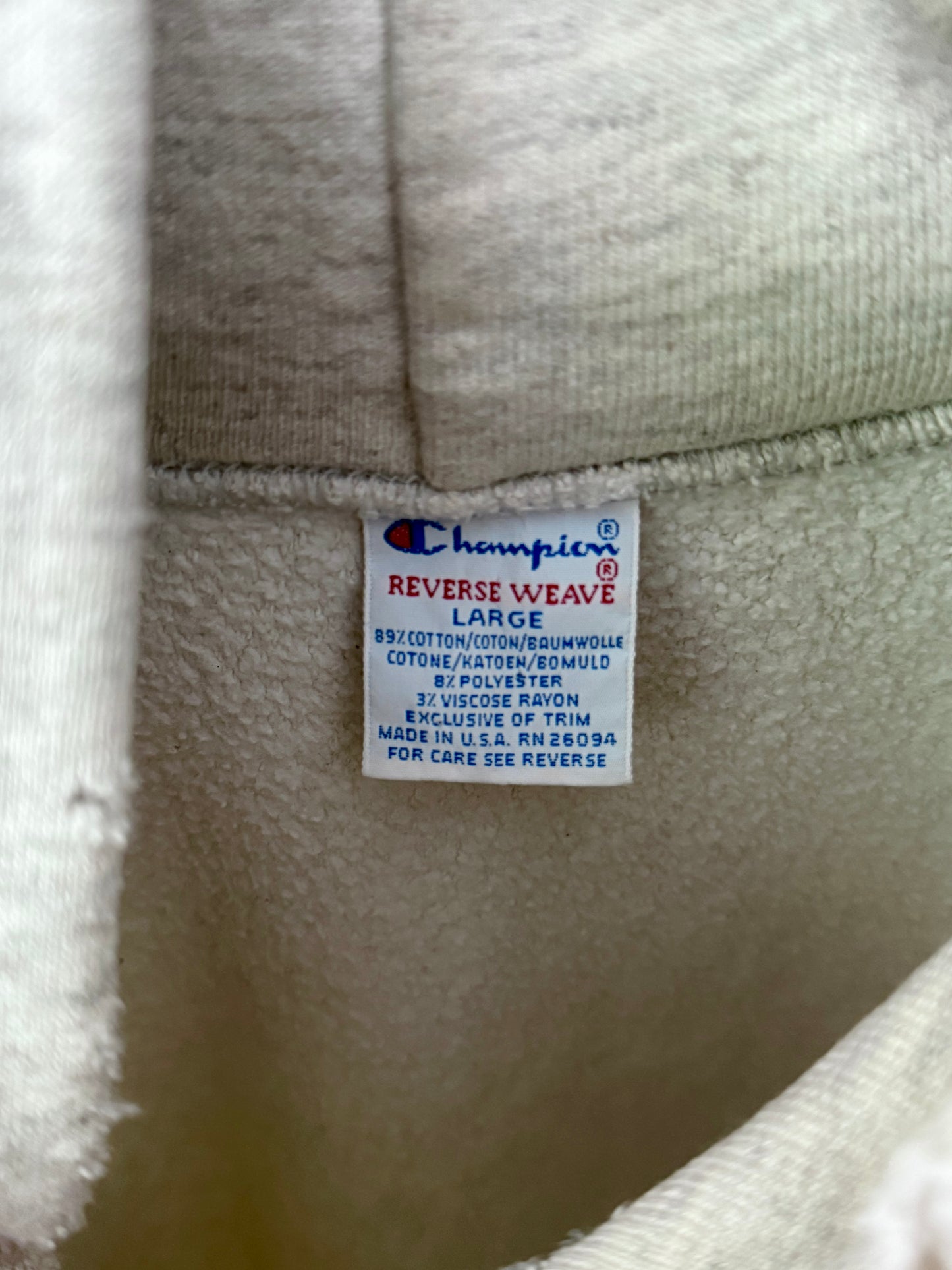 90's Champion REVERSE WEAVE sweat hoodie "Made in USA"