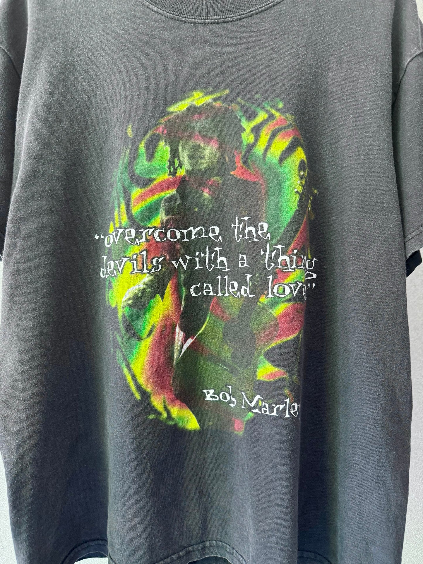 00's BOB MARLEY music t-shirt