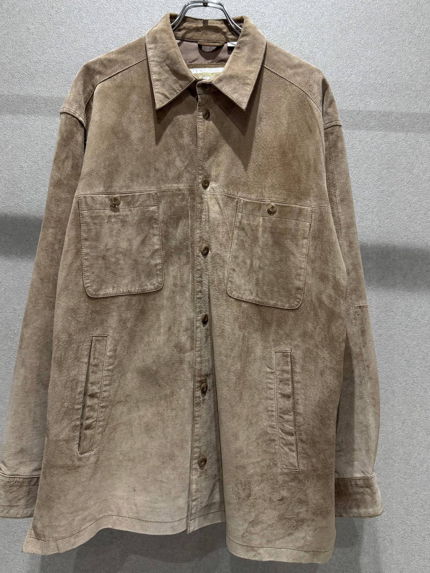 90's PERRY ELLIS leather jacket