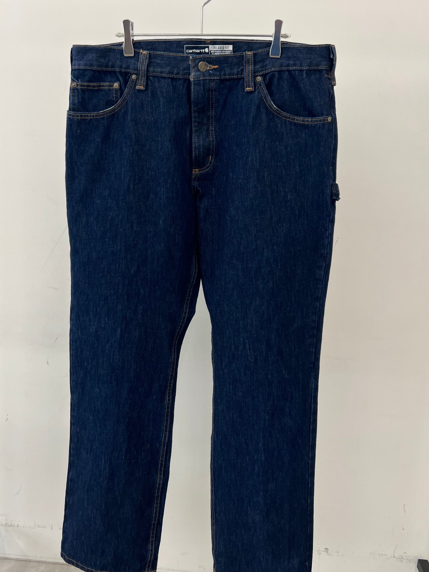 00's carhartt stretch denim pants