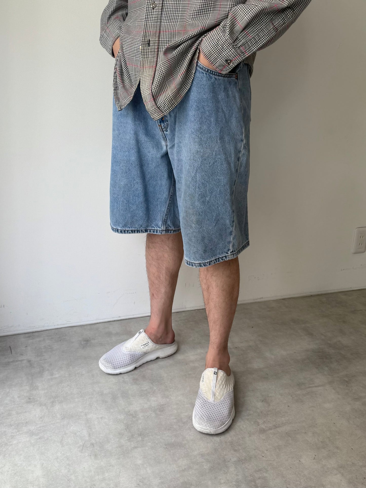90's Levi's 560 denim shorts "Made in MEXICO"