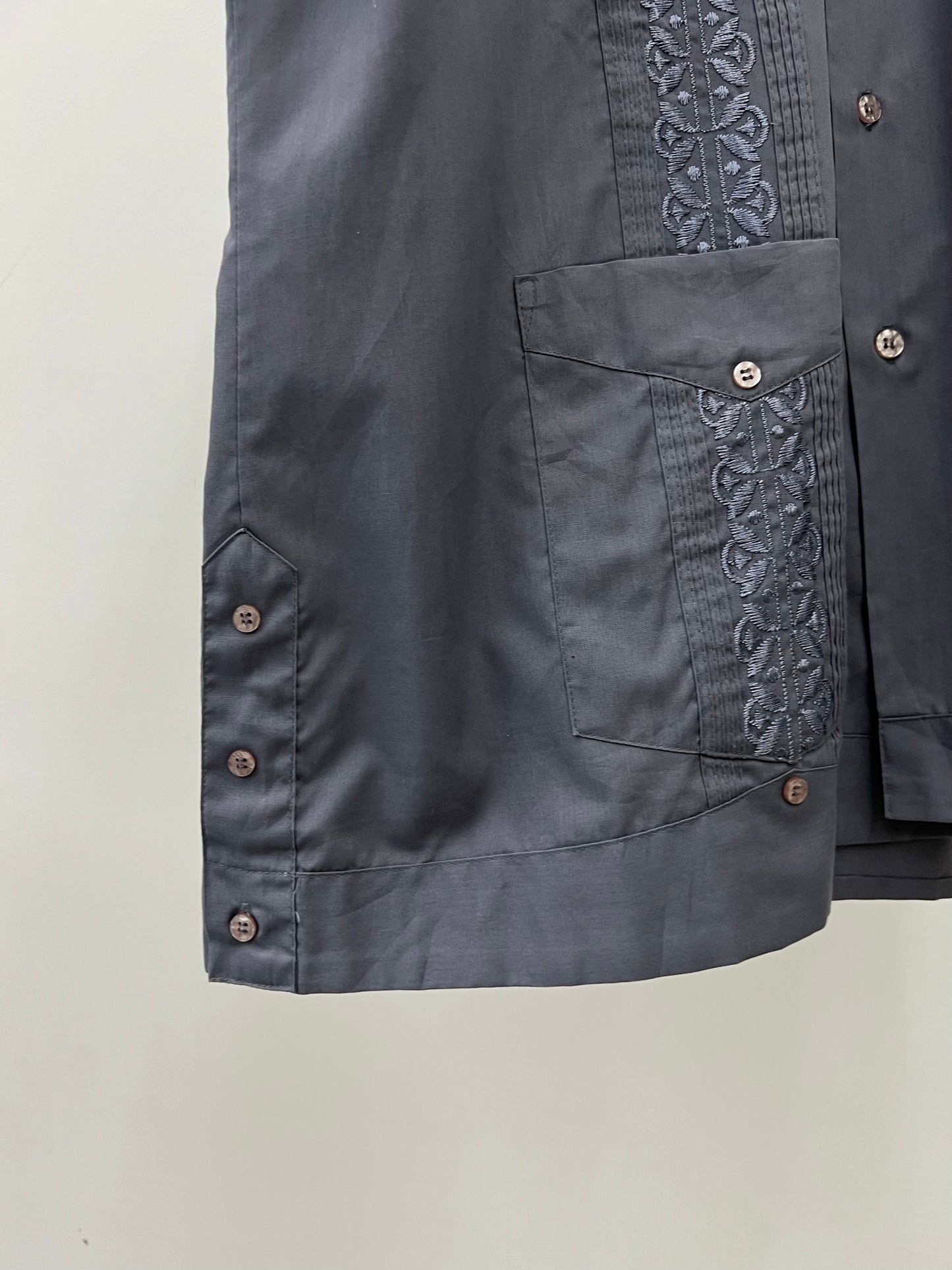 90's ROMANI guayabera shirt