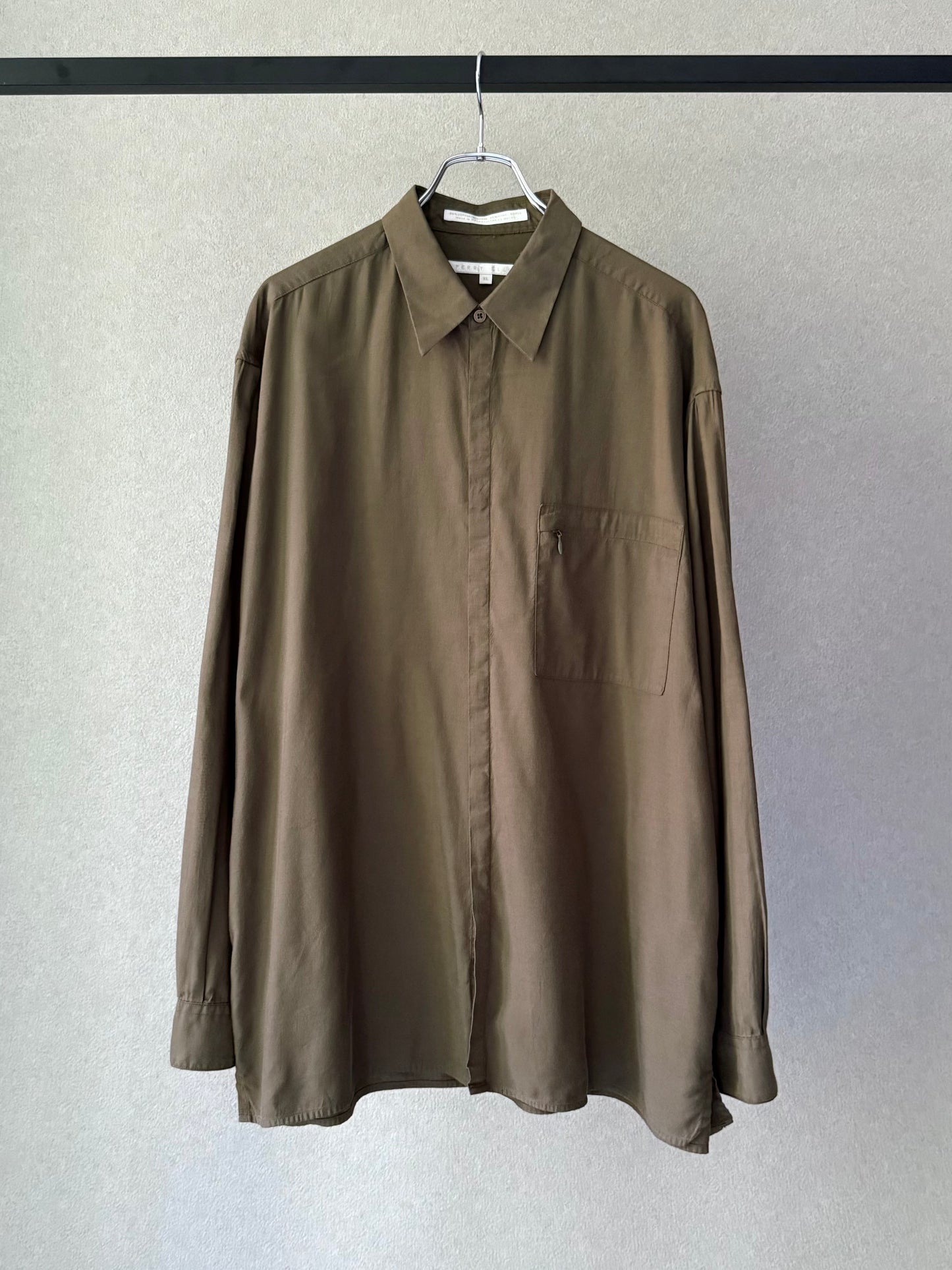 90's PERRY ELLIS rayon shirt