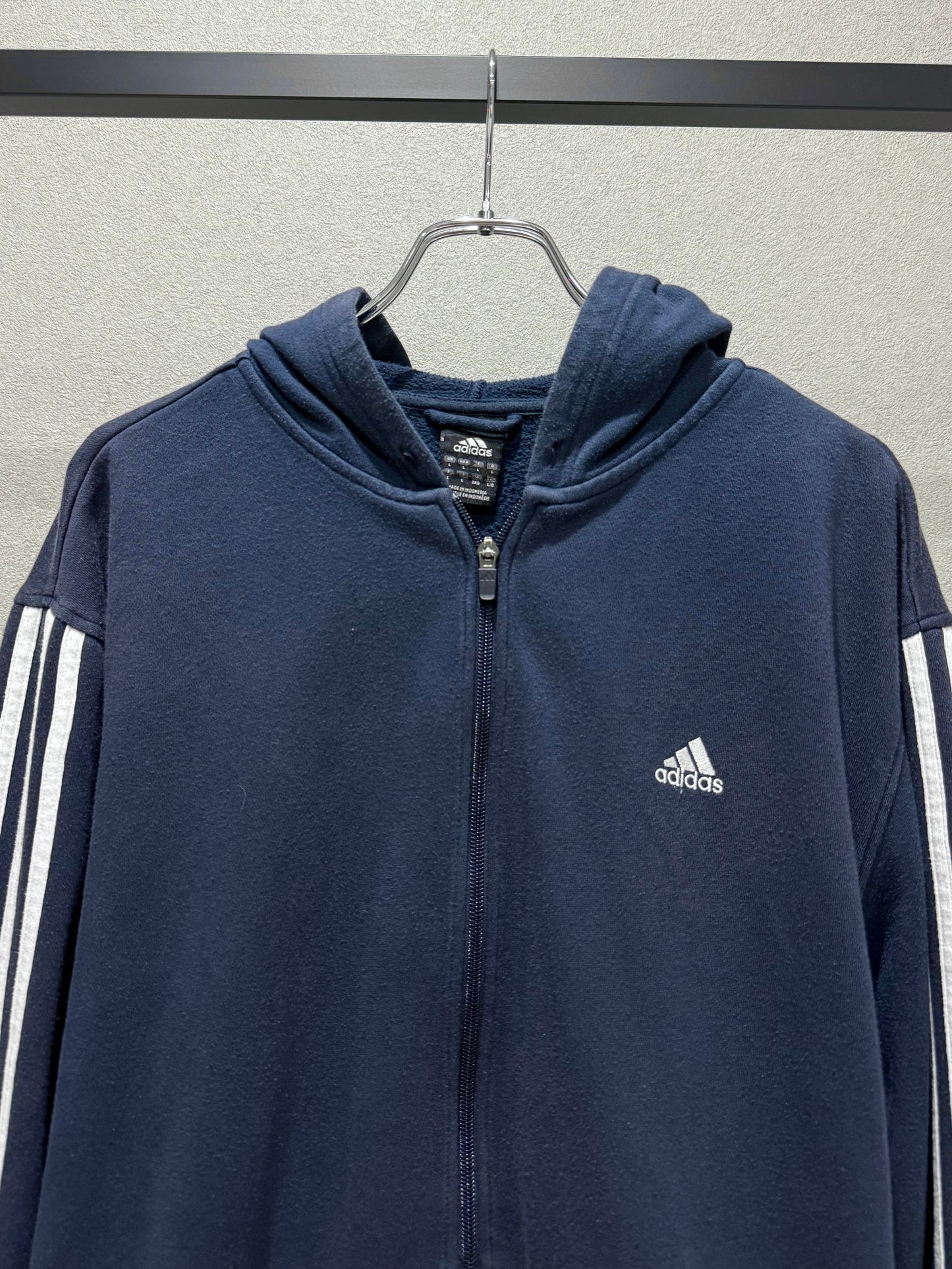00's adidas zipup sweat hoodie