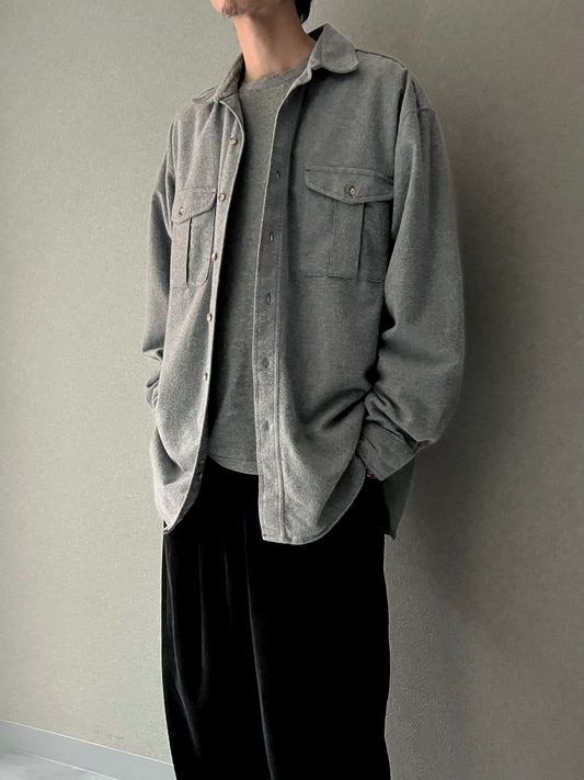 80's Eddie Bauer chamois cloth shirt "Made in USA"