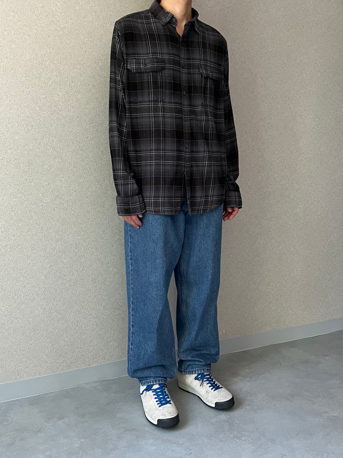 00's GEORGE flannel shirt