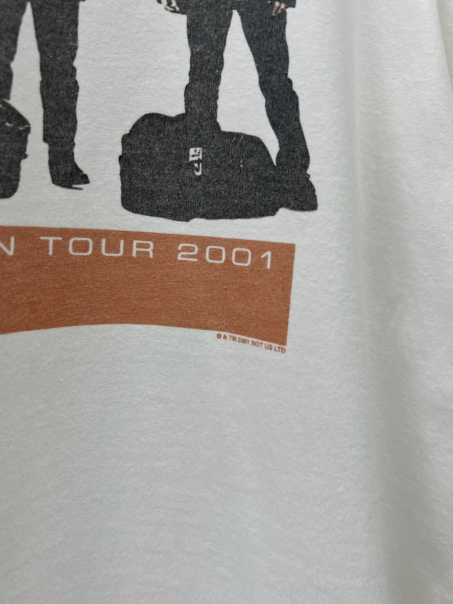 00's U2 music t-shirt "Made in USA"