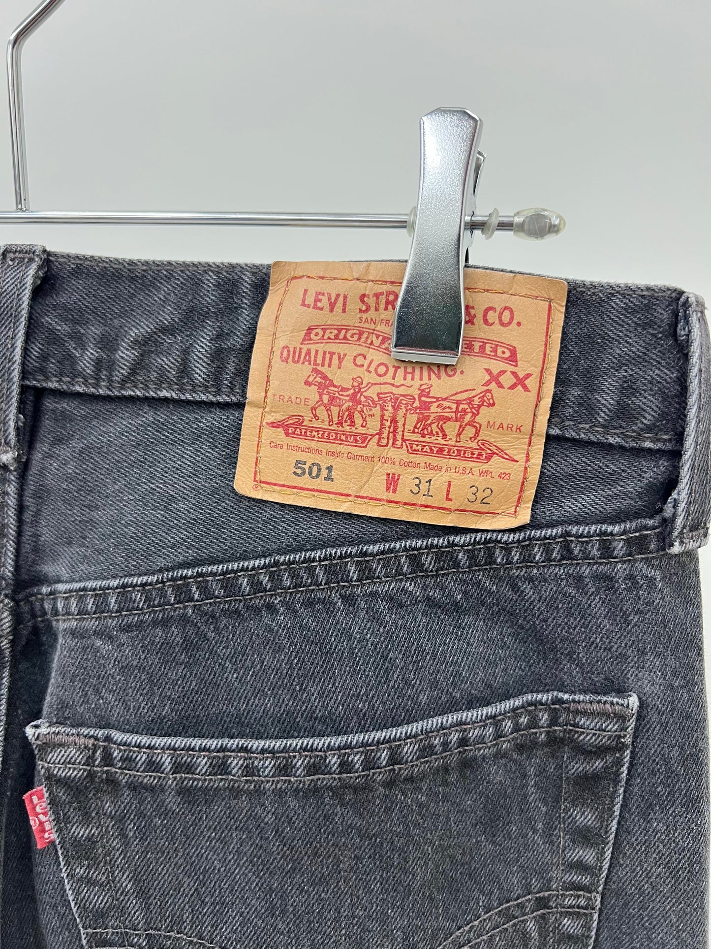 90's Levi's 501 denim pants "Made in USA"