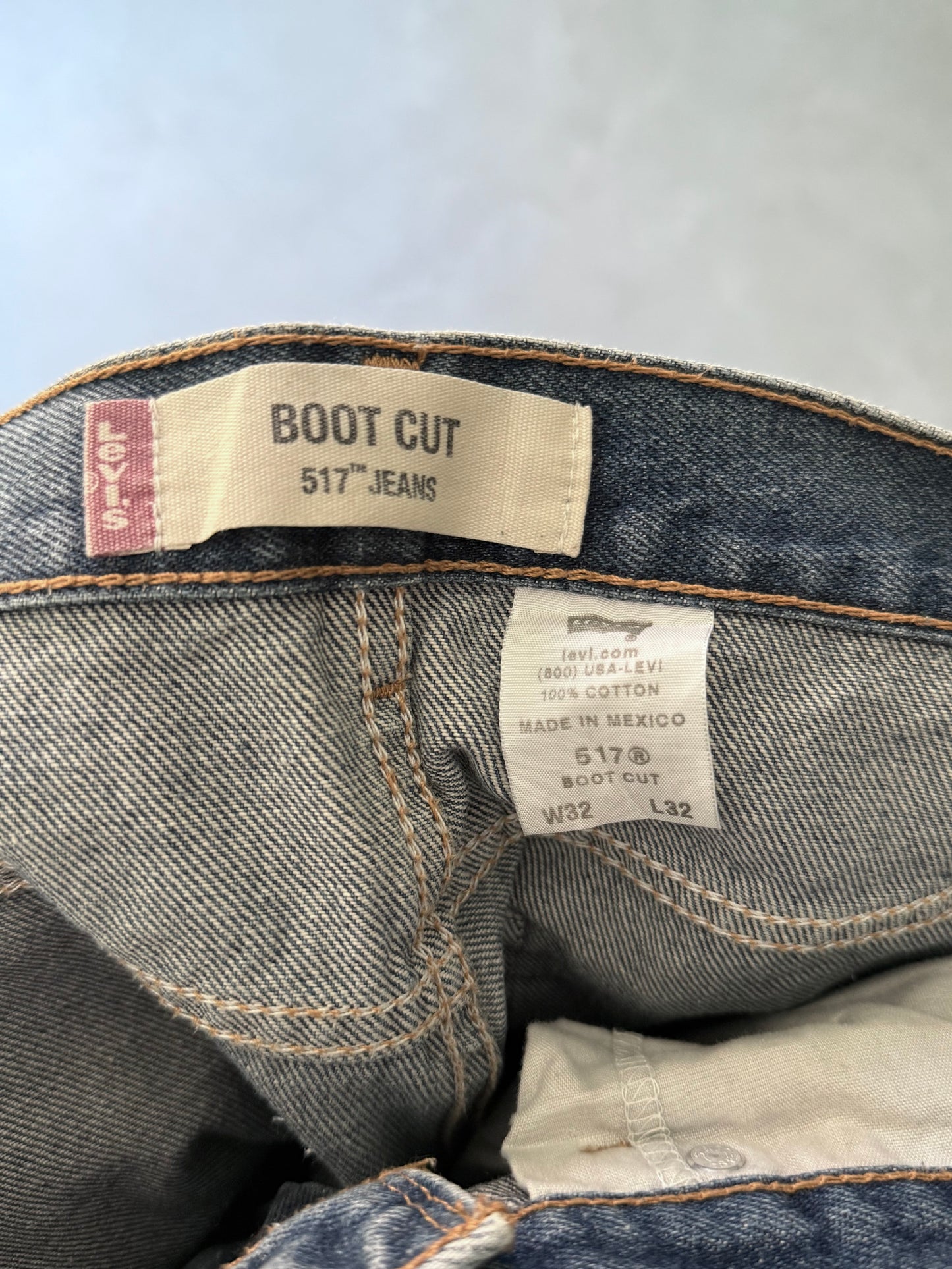 00's Levi's 517 denim pants