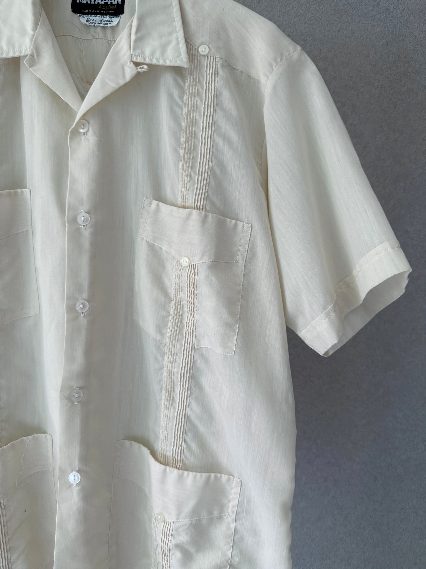 80's MAYAPAN guayabera shirt