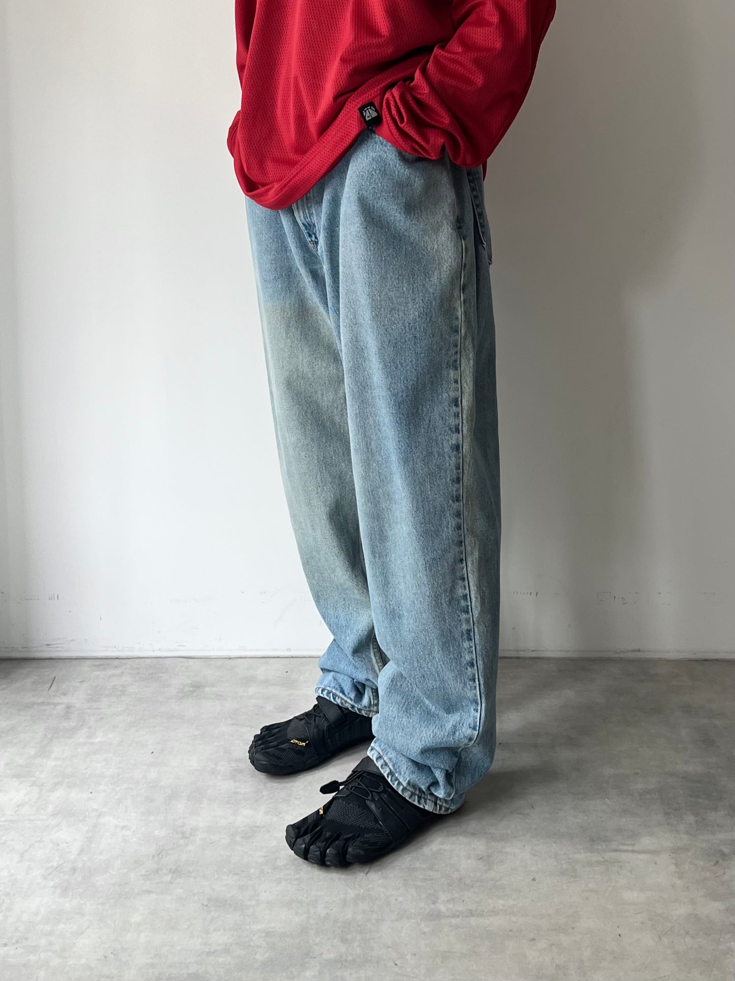 90's Levi's 570 denim pants "Made in USA"