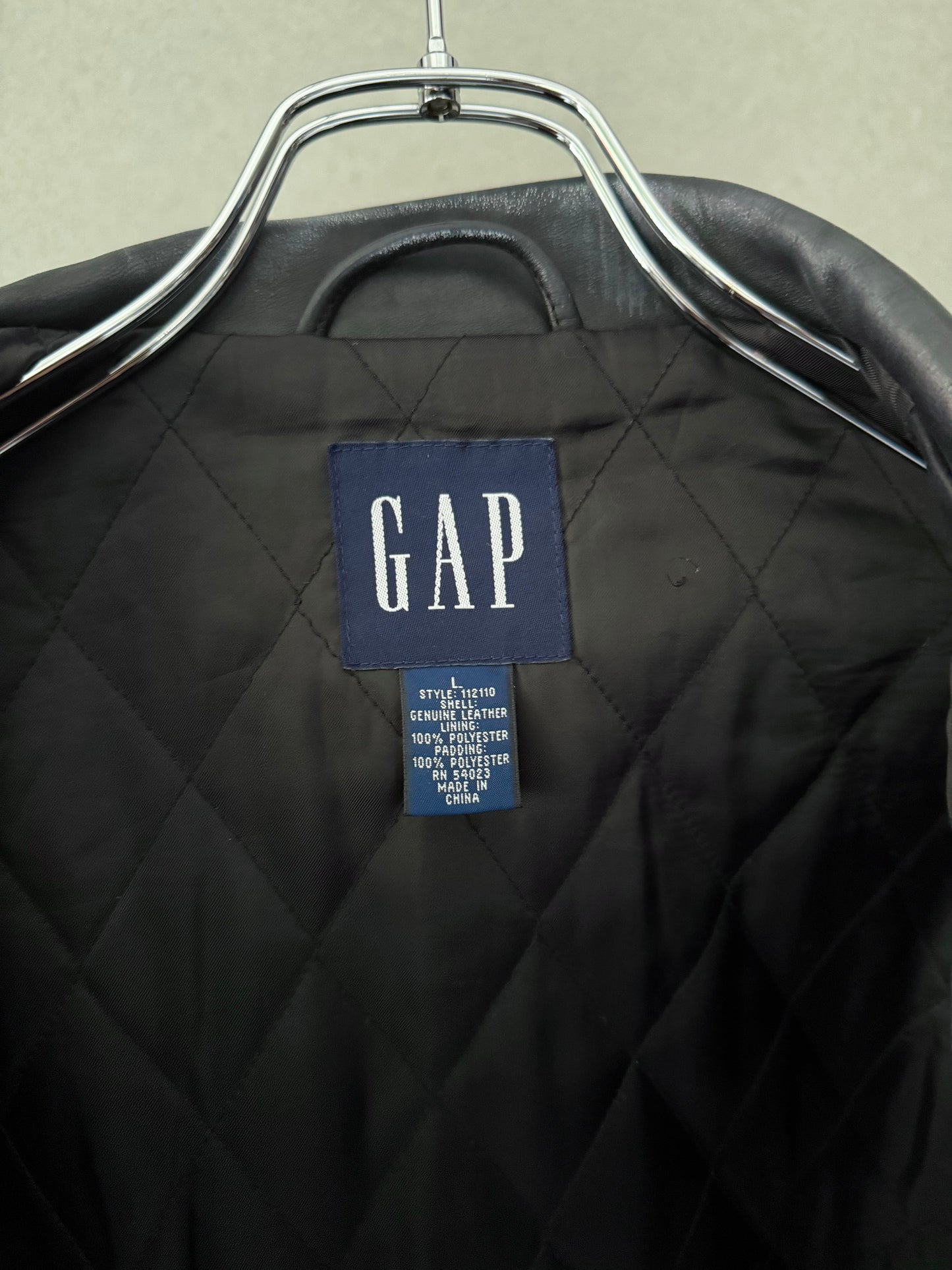 00's GAP leather jacket