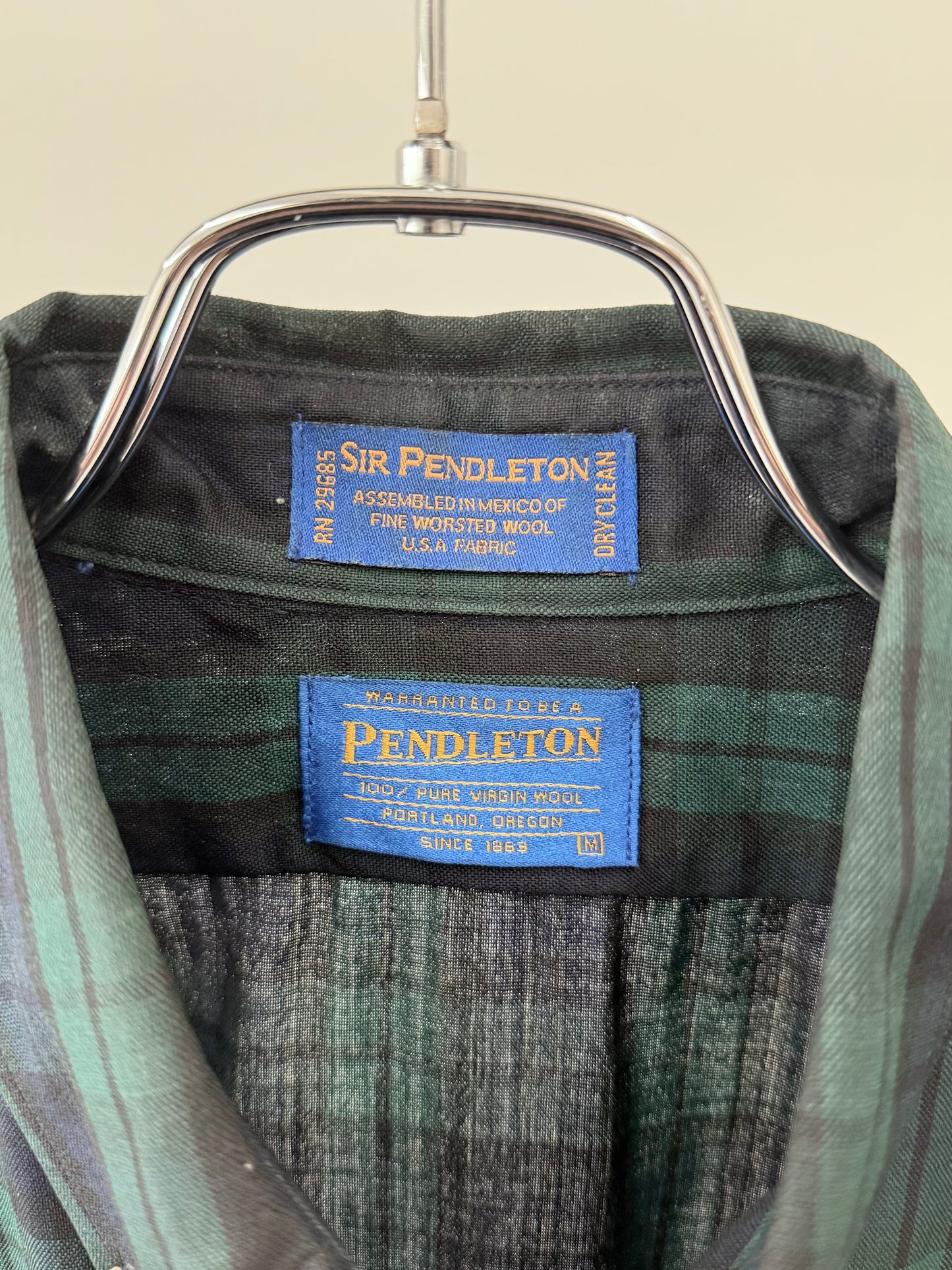 90's SIR PENDLETON wool shirt