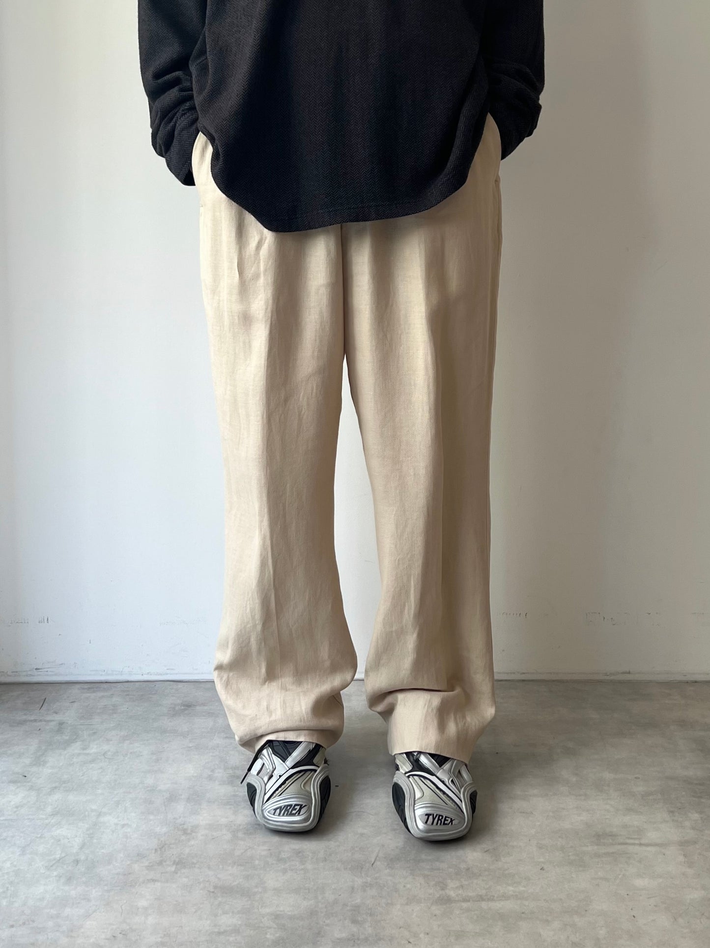 00's BANANA REPUBLIC linen slacks