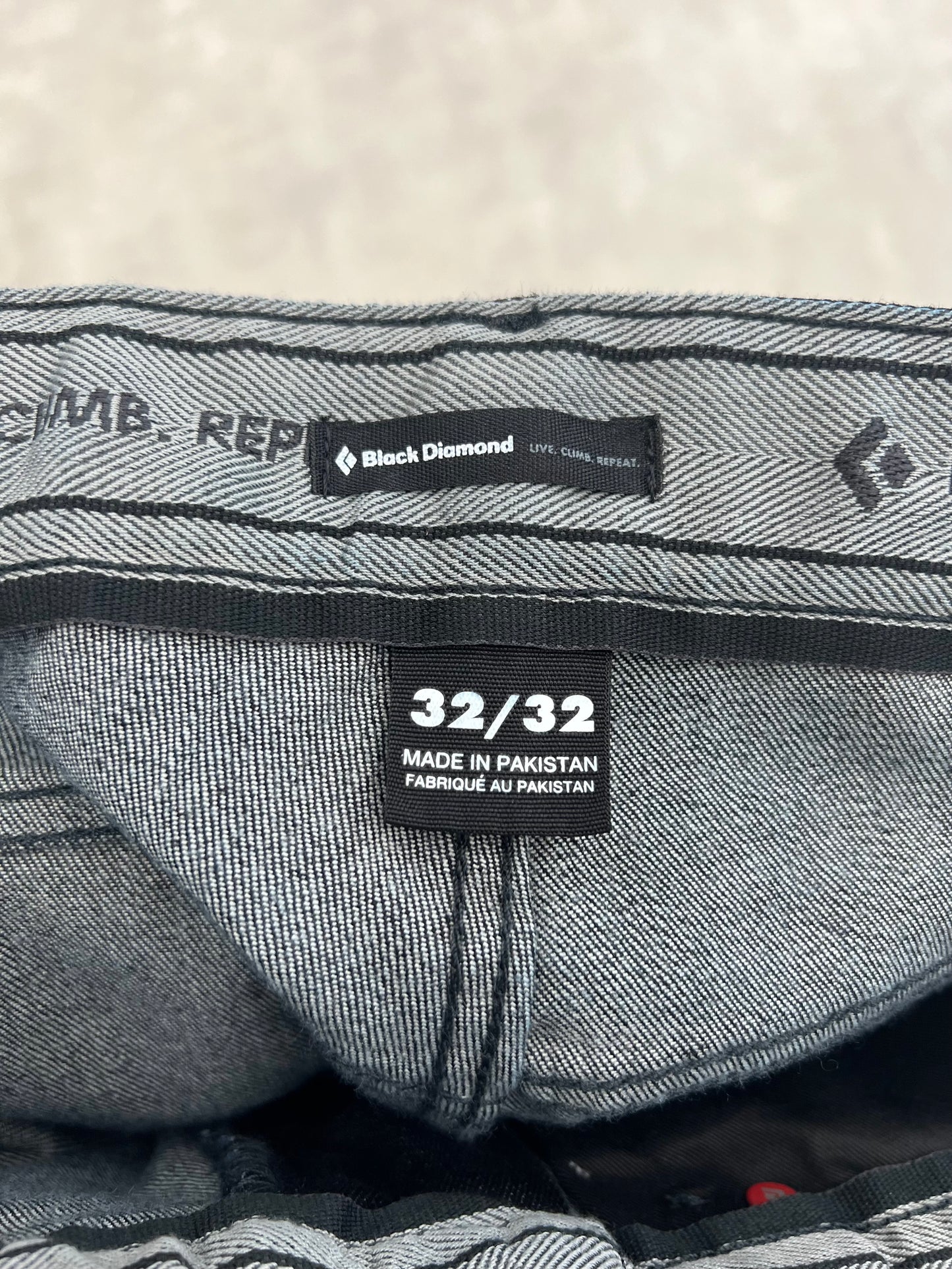 00's BLACK DIAMOND denim pants "DEAD STOCK"