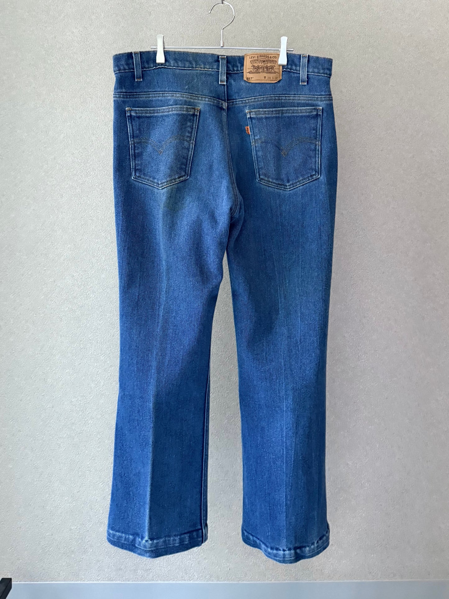 90's Levi's 517 denim pants "Made in USA"