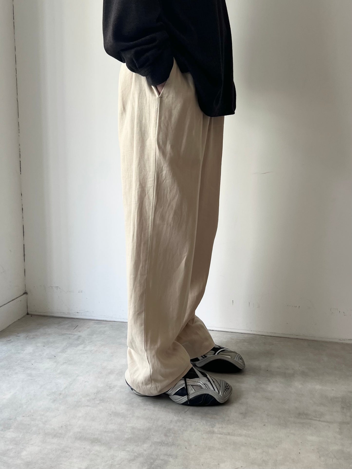 00's BANANA REPUBLIC linen slacks