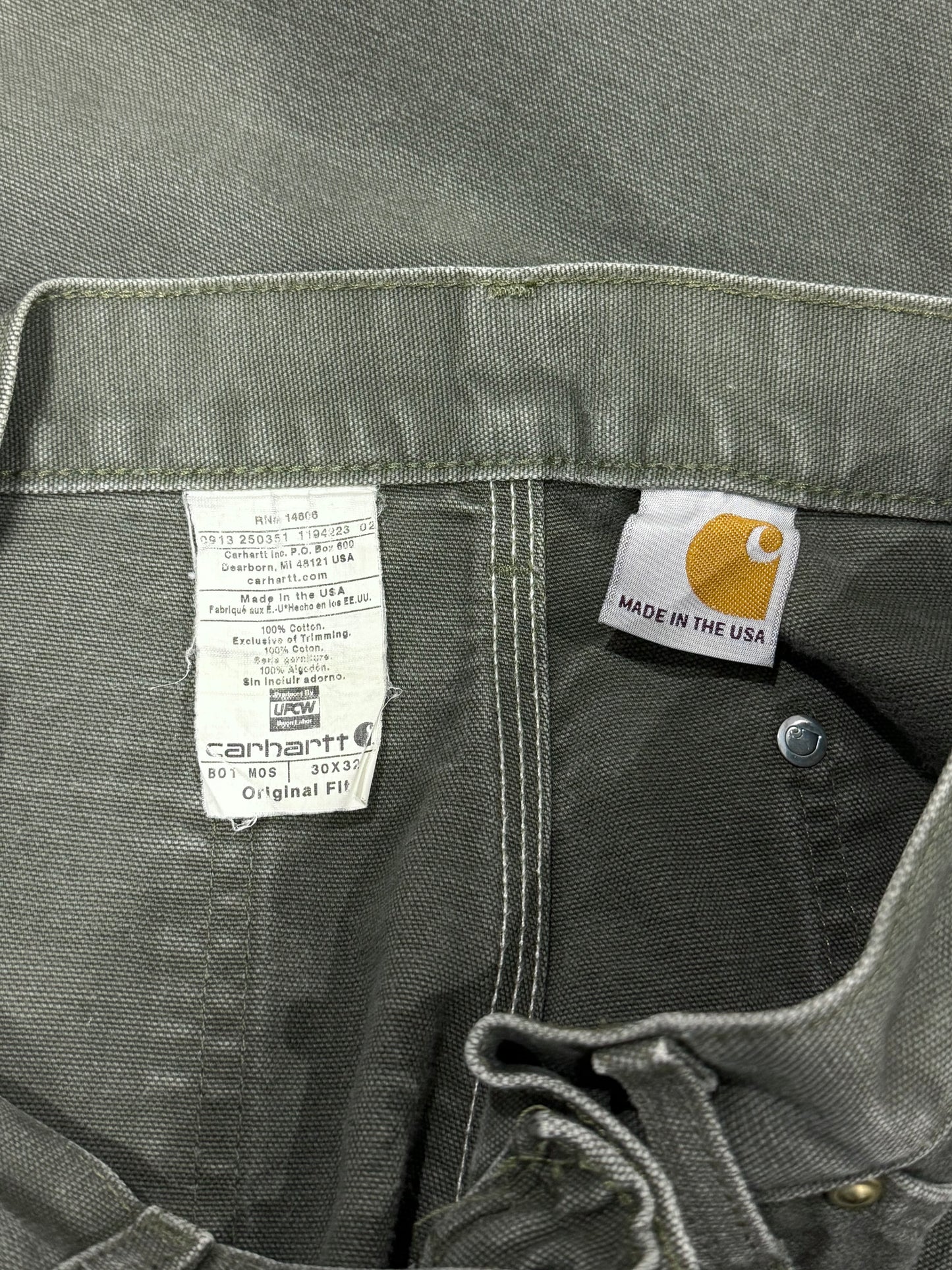 00's carhartt double knee painter pants "Made in USA"