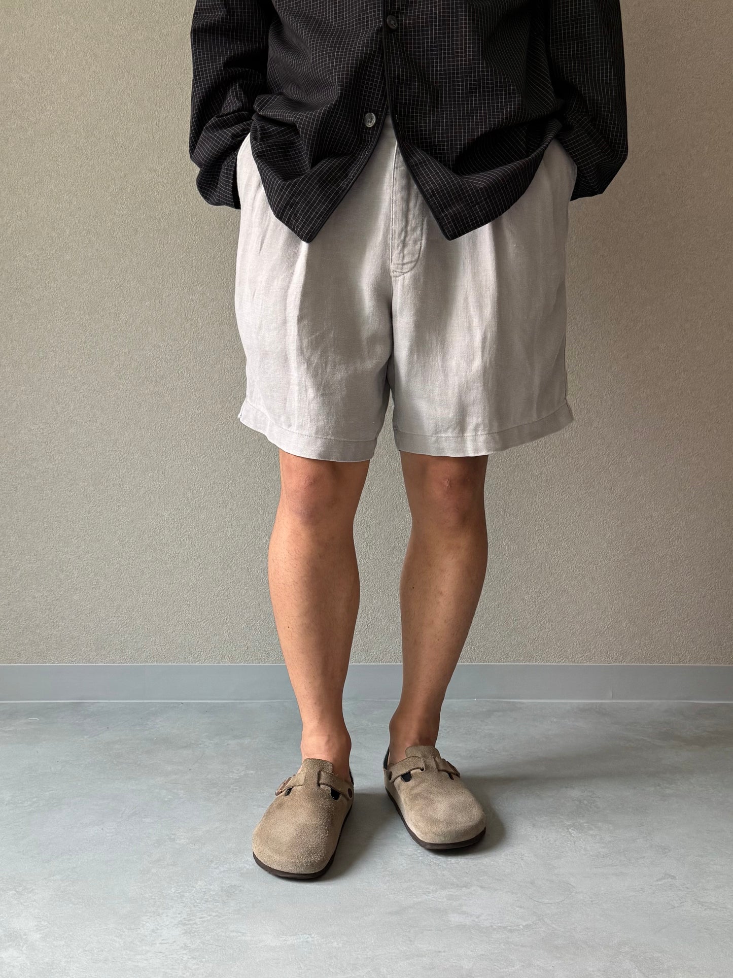 00's BANANA REPUBLIC linen shorts