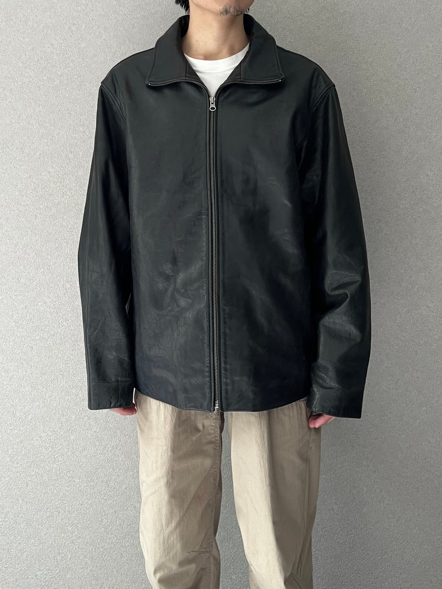 00's GAP leather jacket