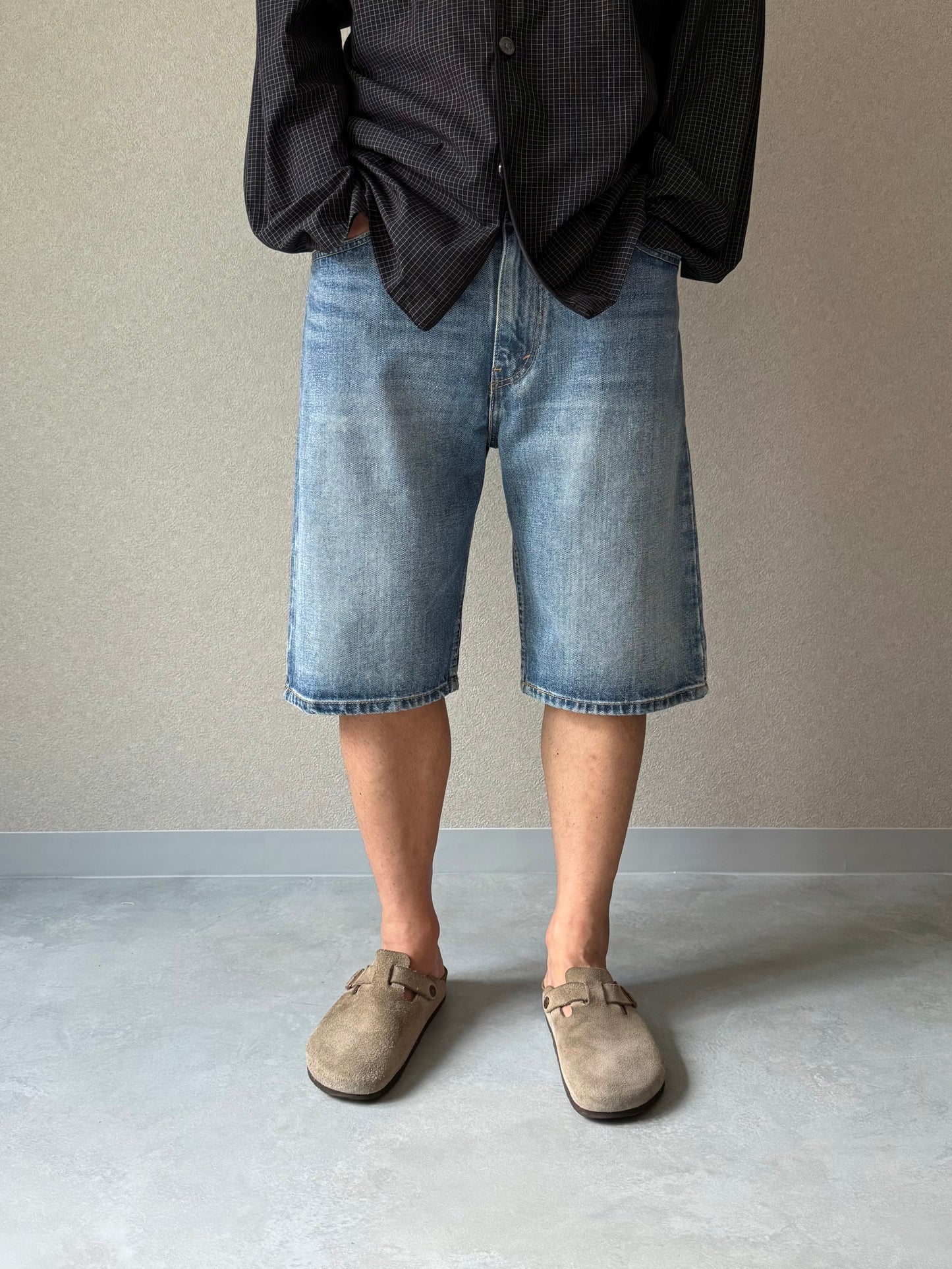 00's Levi's 569 denim shorts