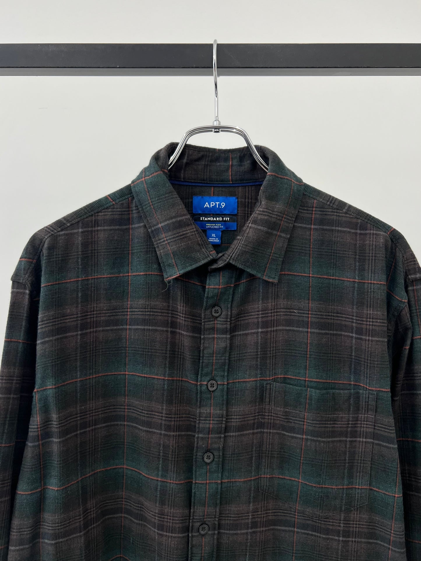 00's APT.9 flannel shirt