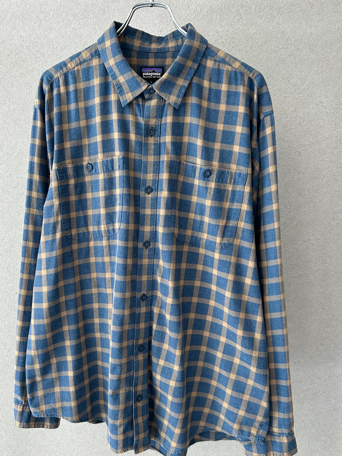 00's patagonia flannel shirt