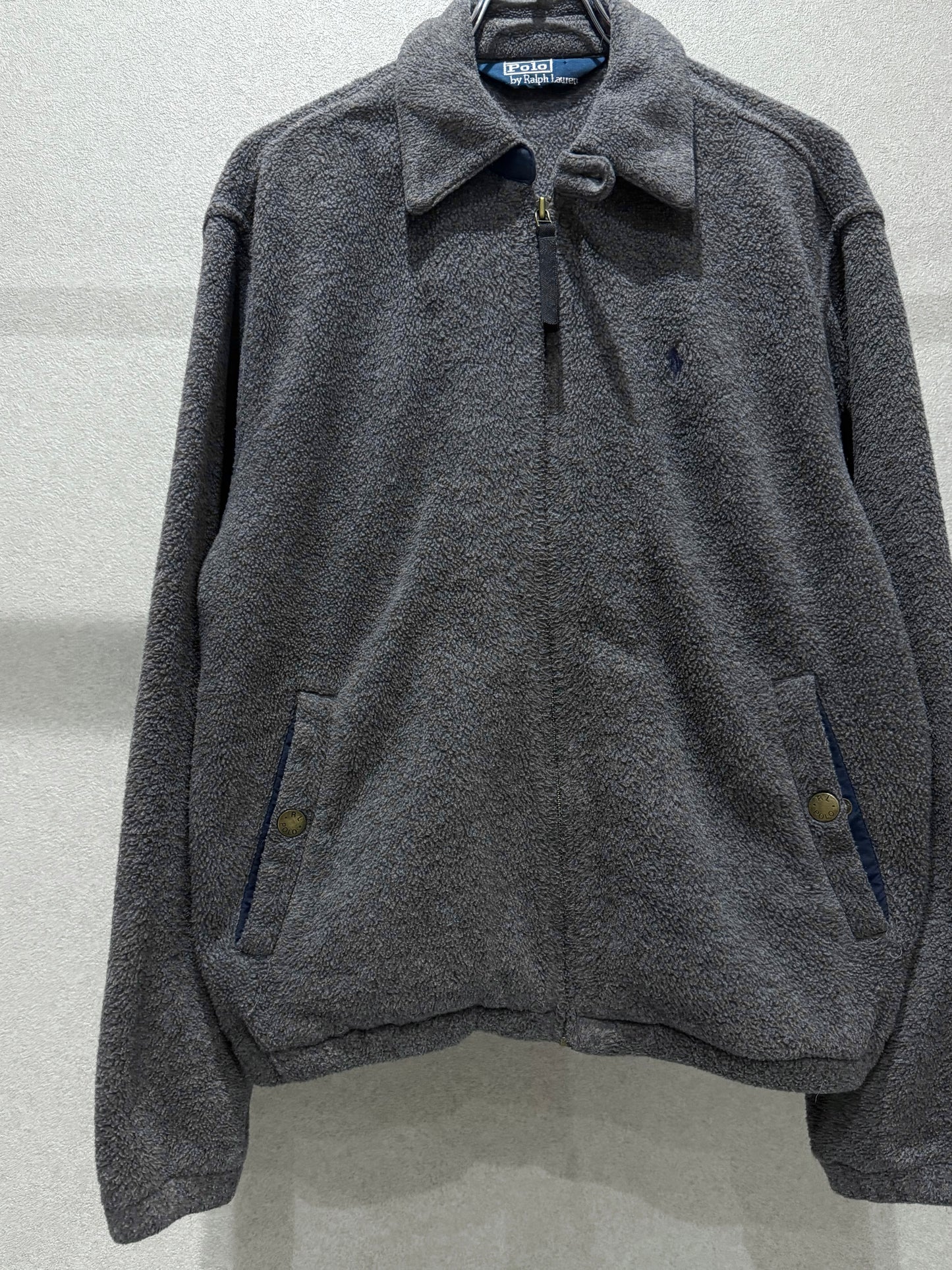 90's Polo Ralph Lauren fleece drizzler jacket