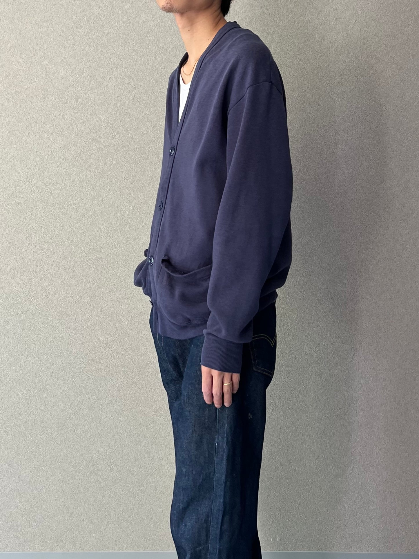 90's JERZEES sweat cardigan
