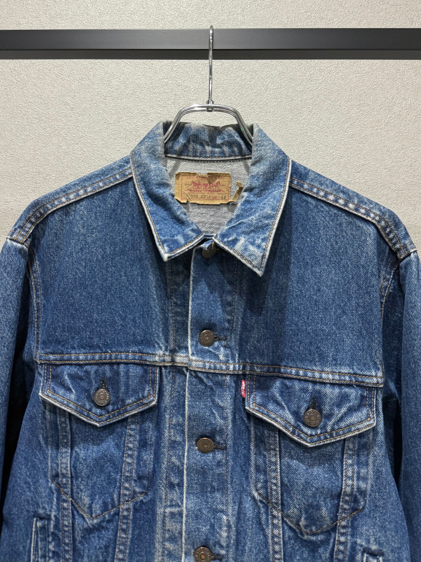 80's Levi's 70506 denim jacket "Made in USA"