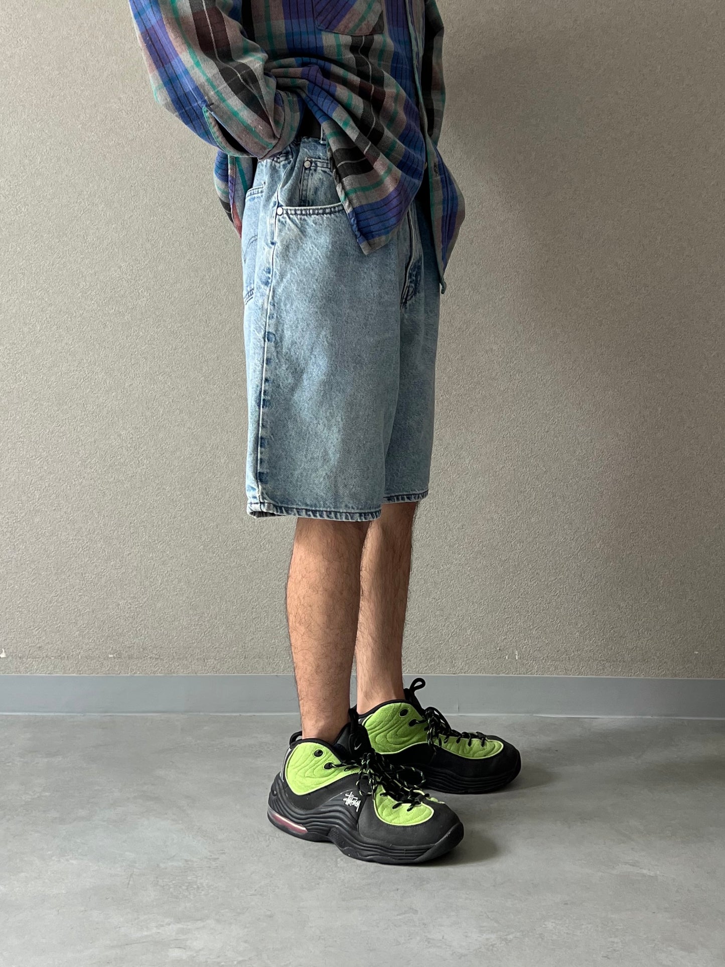 90's Levi's silverTab denim shorts "Made in USA"