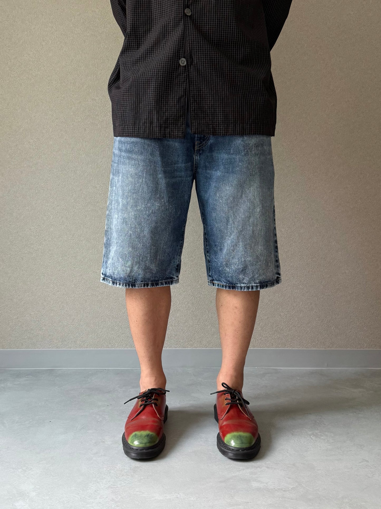 00's Levi's 569 denim shorts