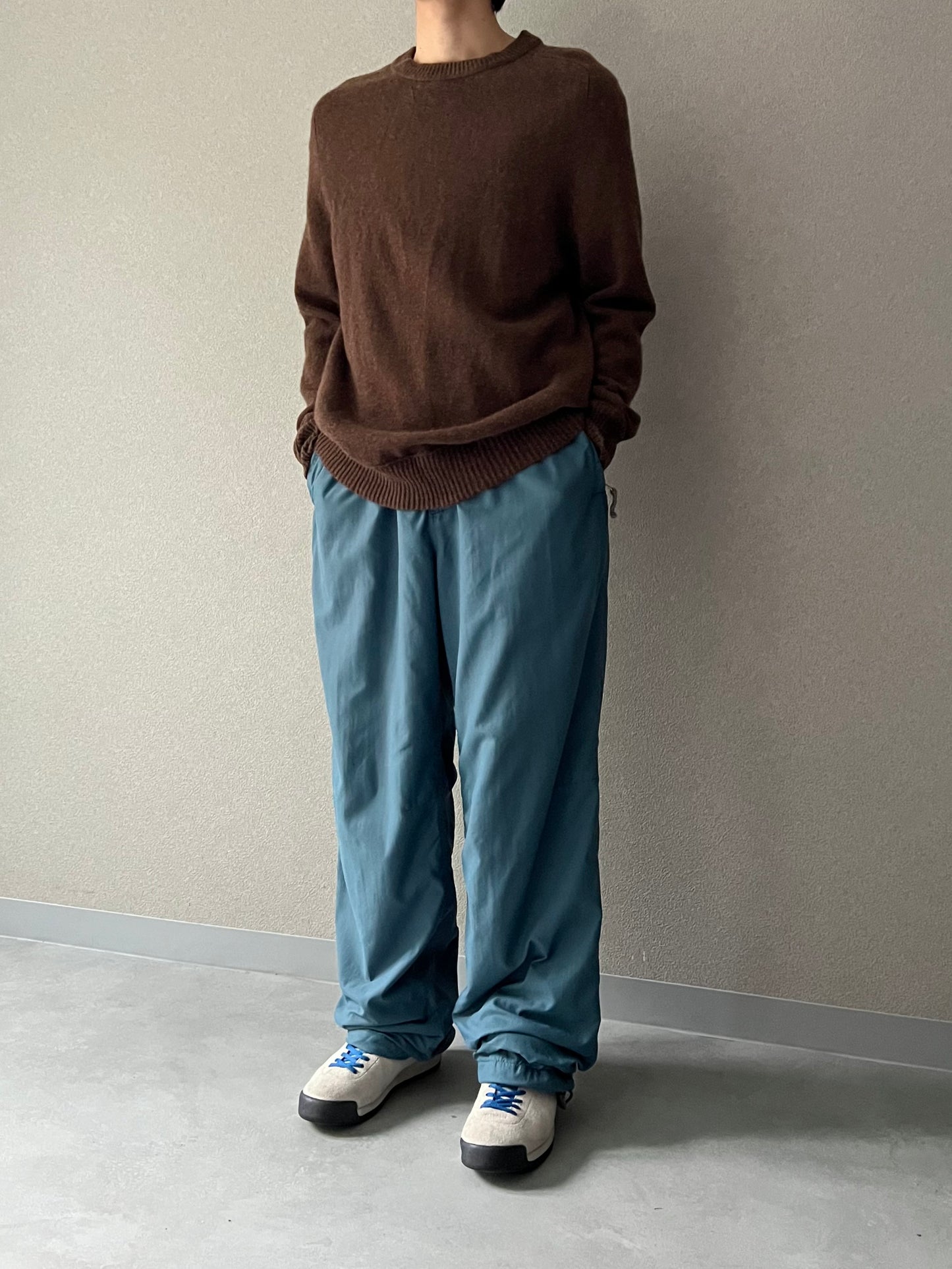 00's GAP fleece lining nylon pants