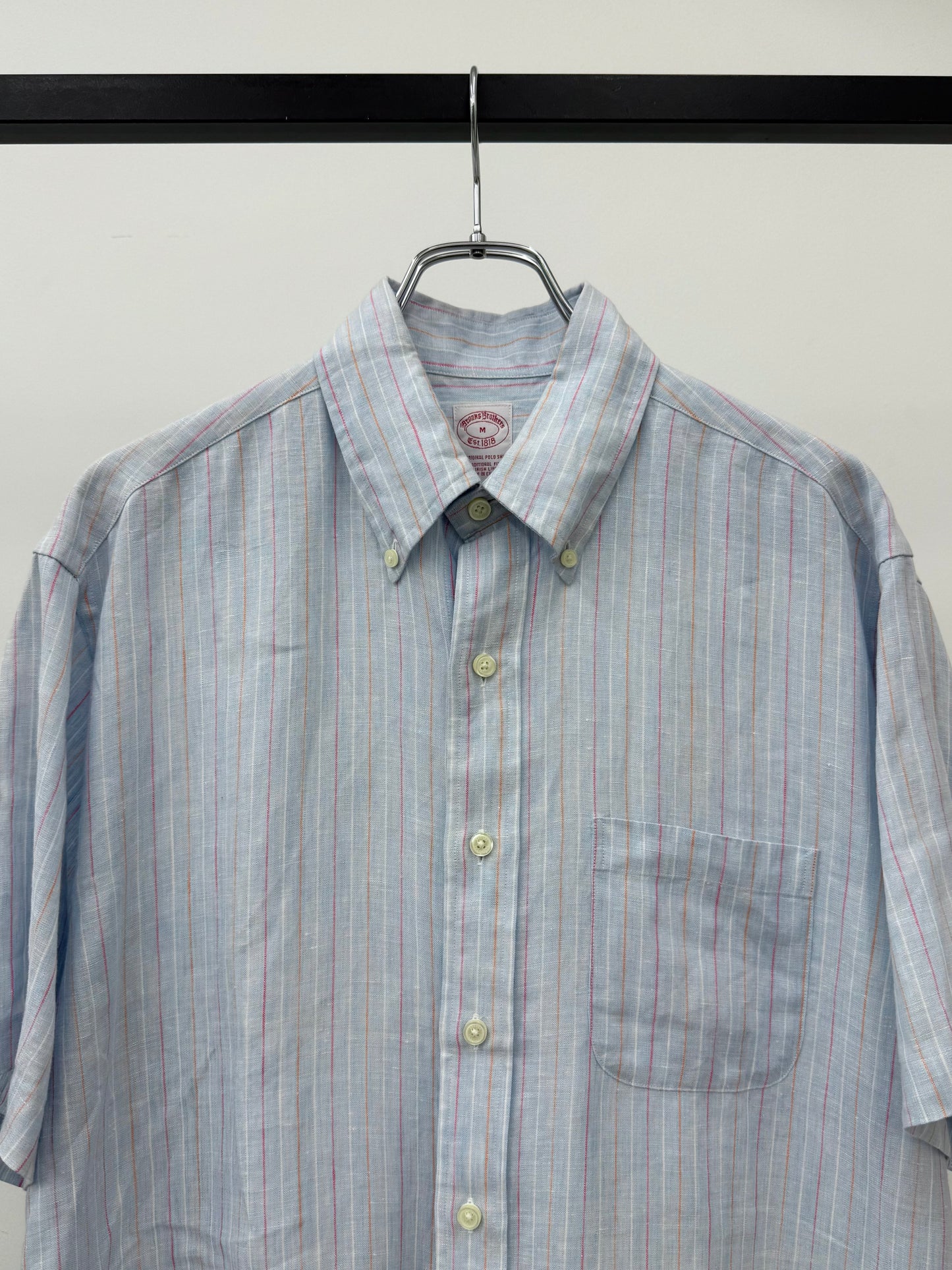 00's Brooks Brothers linen BD shirt
